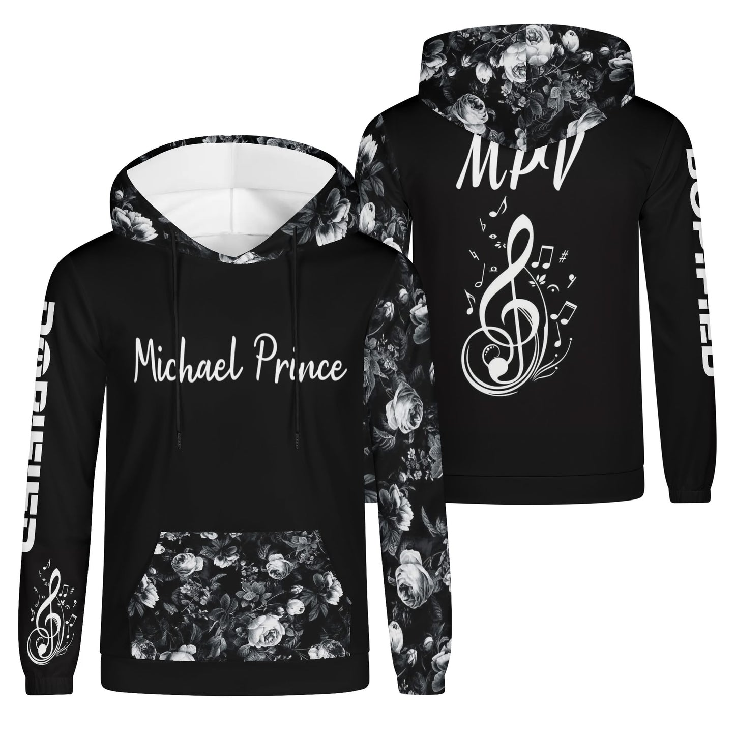 Michael Prince Violin Mens Lightweight  Hoodie