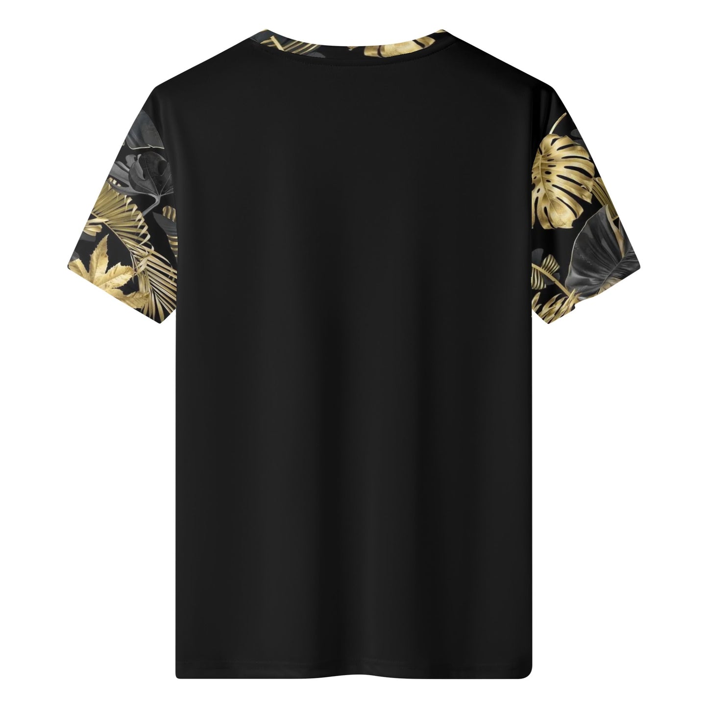 Mens Golden Floral Blessed Classic T-Shirt