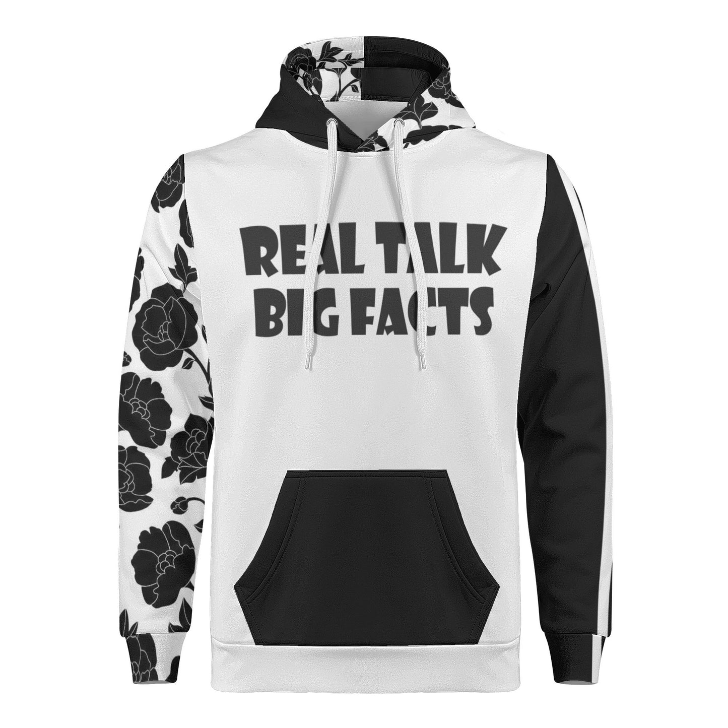 Mens RealTalk BigFacts velvets Hoodie