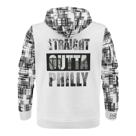 Mens Original Straight out Of Philly Warm Velvets Pair Hoodie