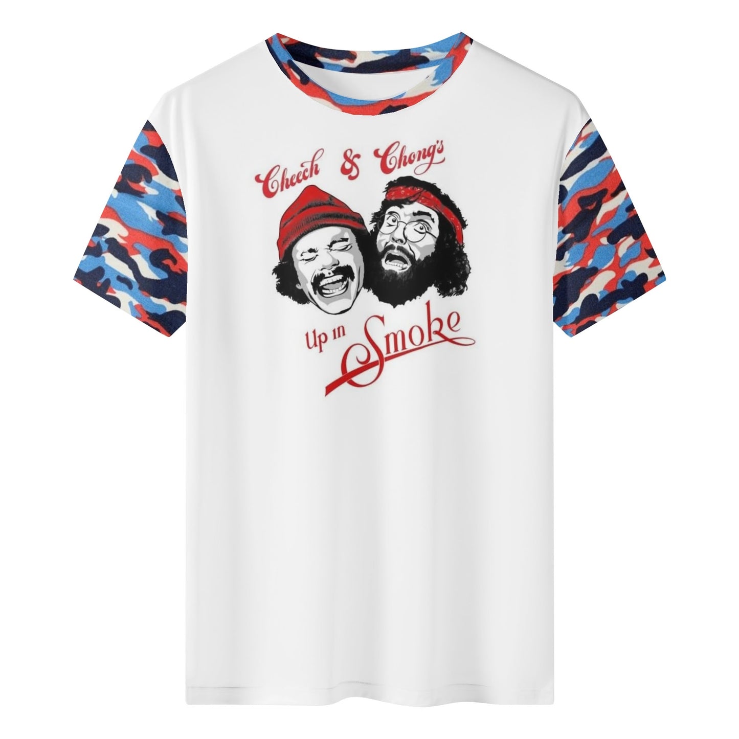 Mens Cheech & Chong Classic Camo T-Shirt