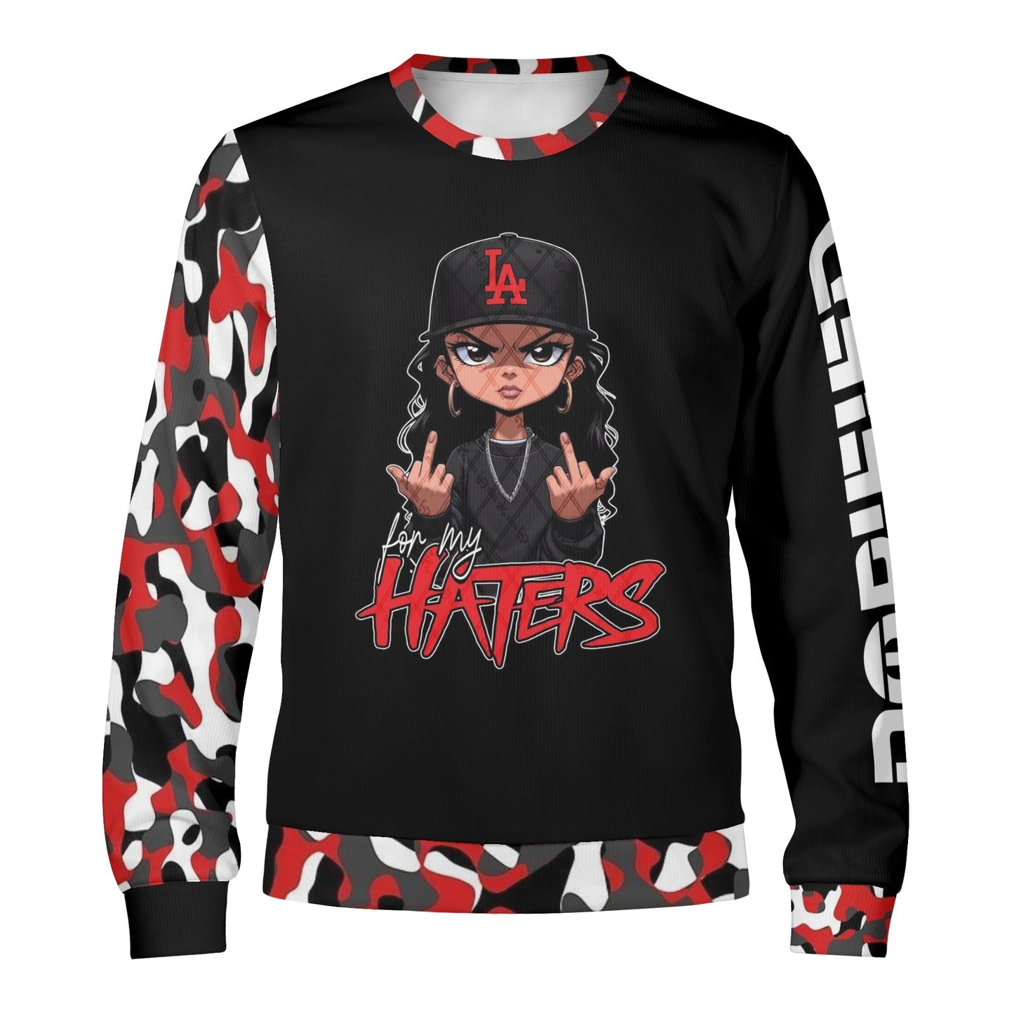 Unisex Winter Haters Pullover Sweatshirt