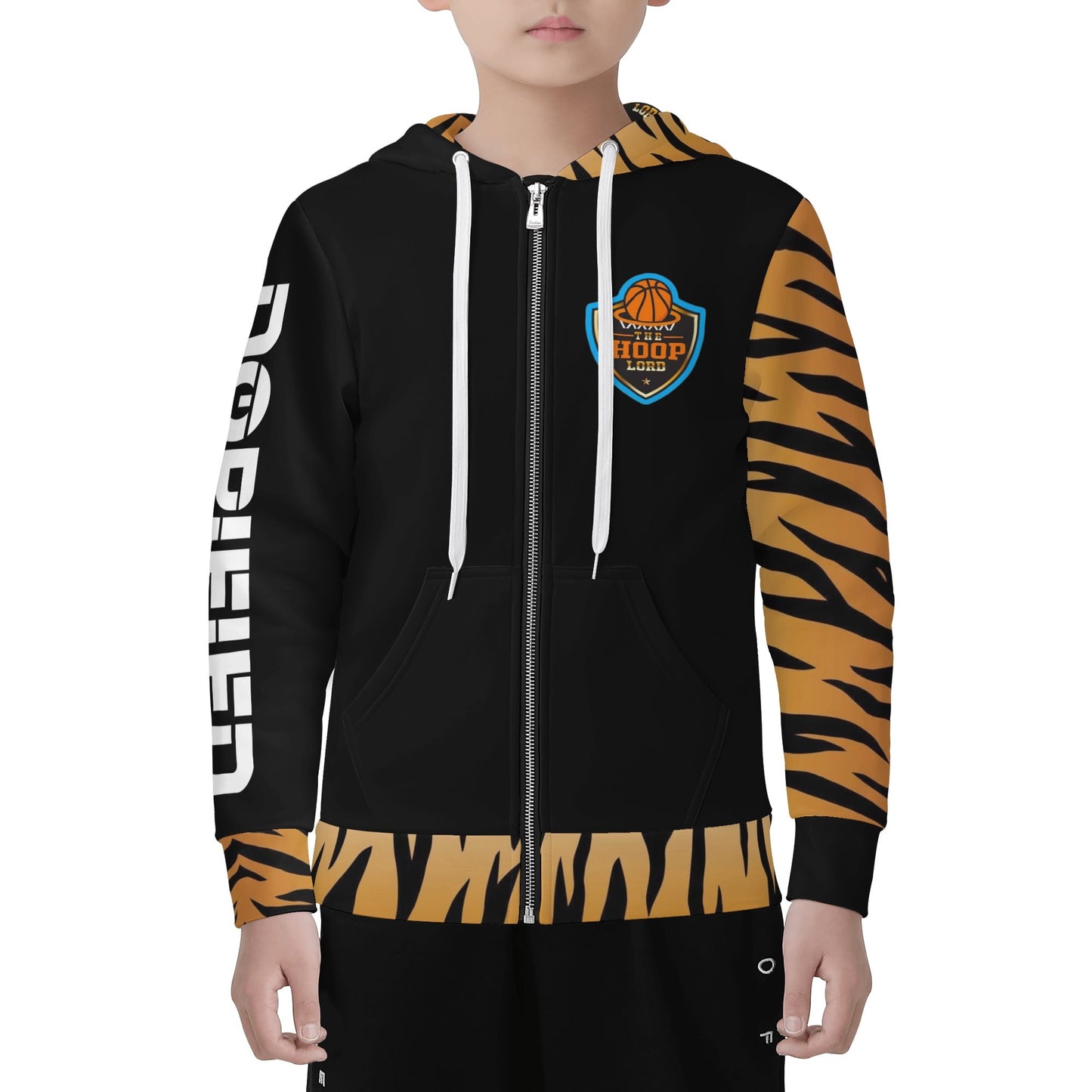 Children Hoop Lord Jr Classic Zip Up Hoodie Warm Jacket