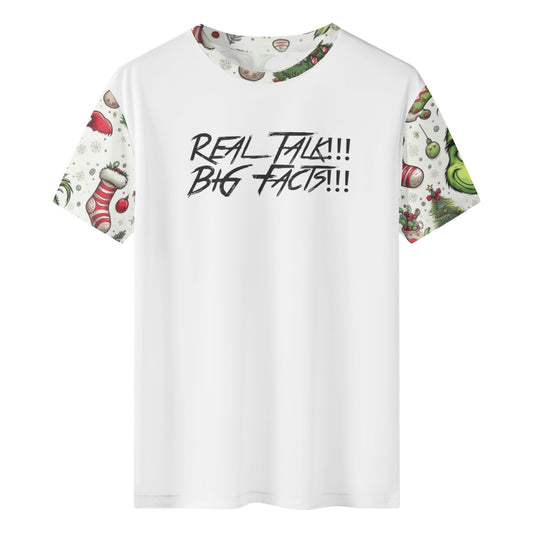 Mens RealTalk BiGfacts Christmas Classic T-Shirt