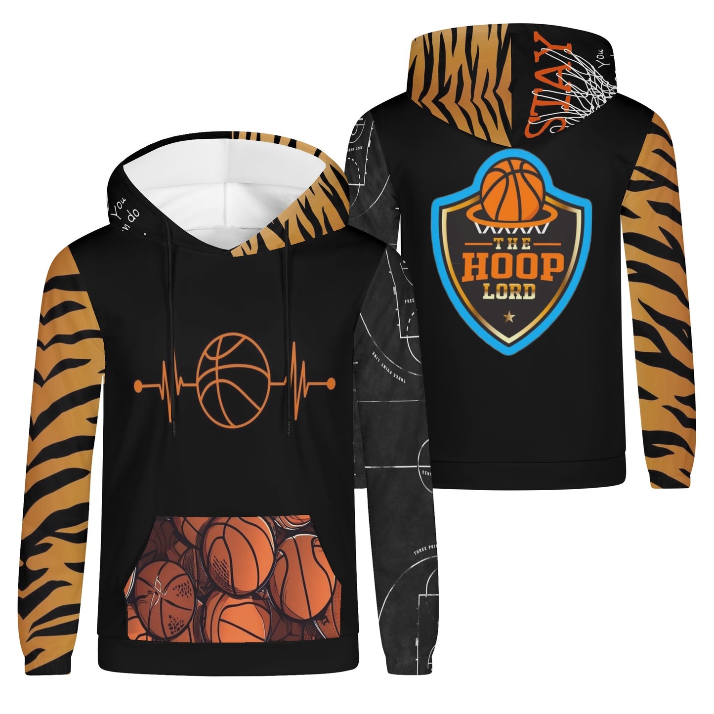 Mens Lightweight Hoop lord Jr Hoodie