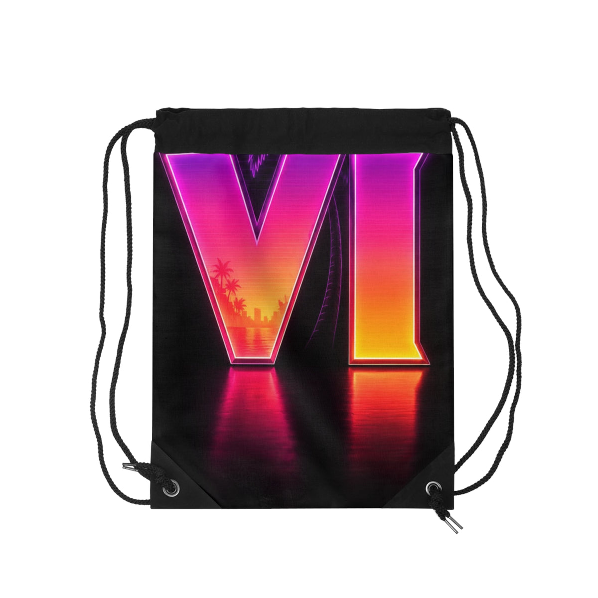 GTA Vice City Drawstring Bag
