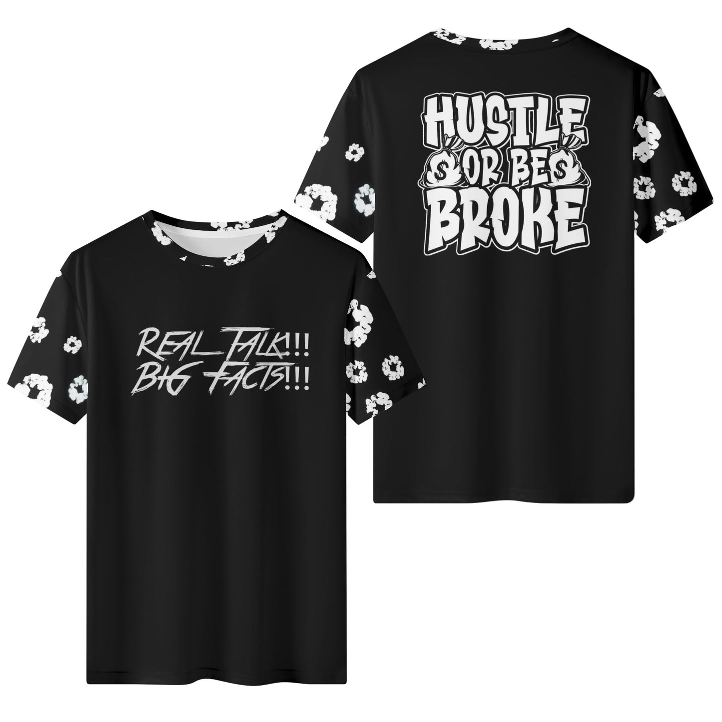 Mens RealTalk BigFacts Hustle Classic T-Shirt