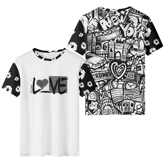Mens Sean Breed / Love NY w/ Floral trend Classic T-Shirt