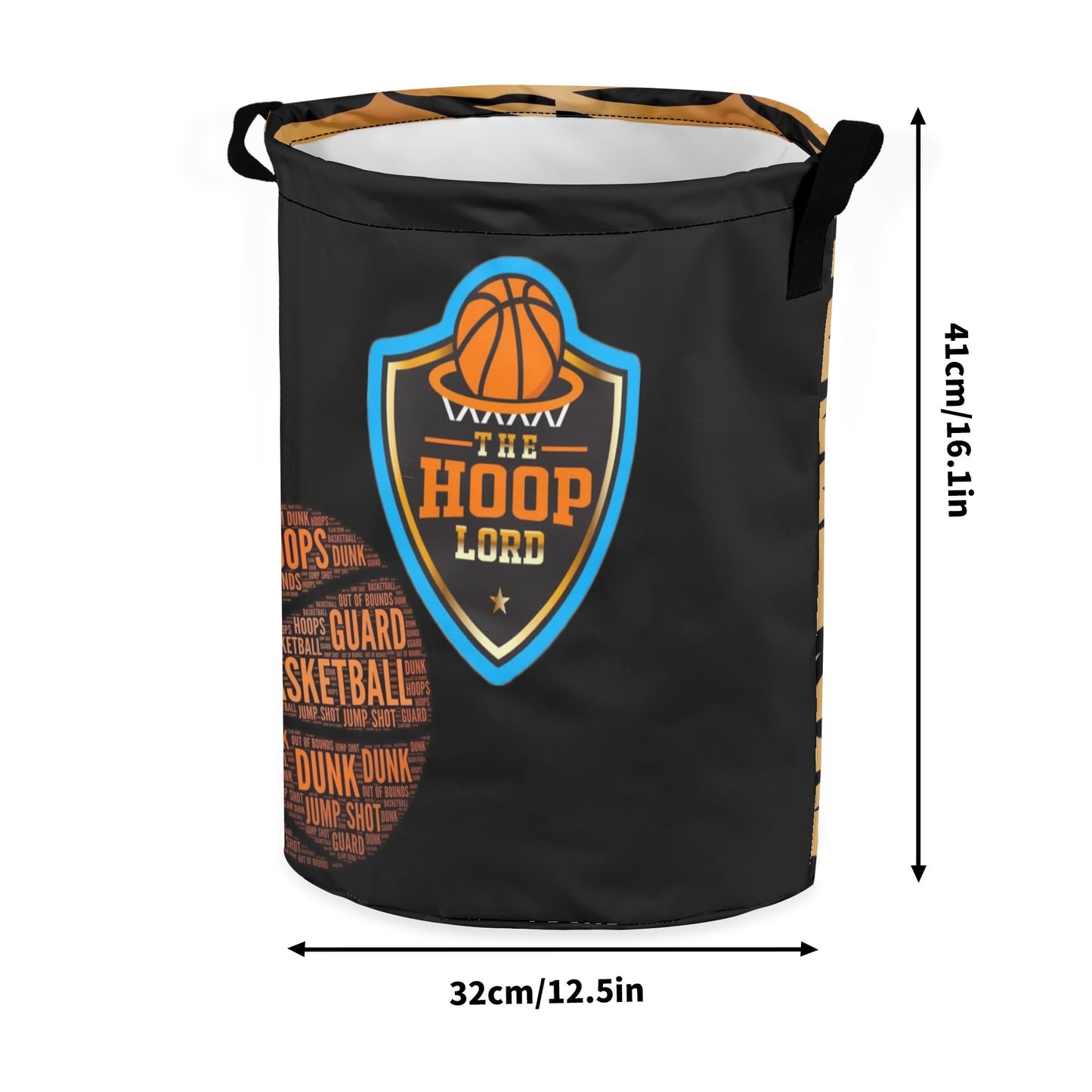 Hoop Lord Fam Laundry Basket/ Storage Bag