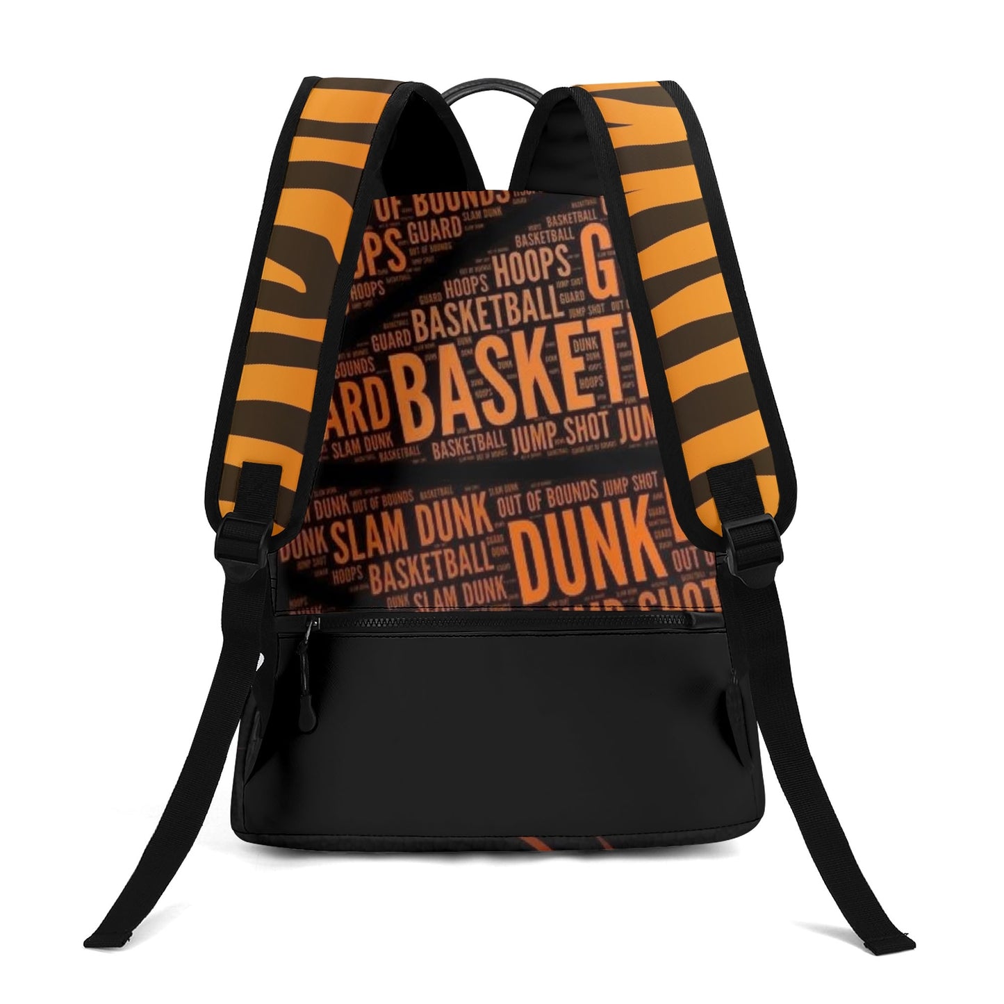 Hoop Lord jr 17 Inch Twill (PU) Leather School Backpack