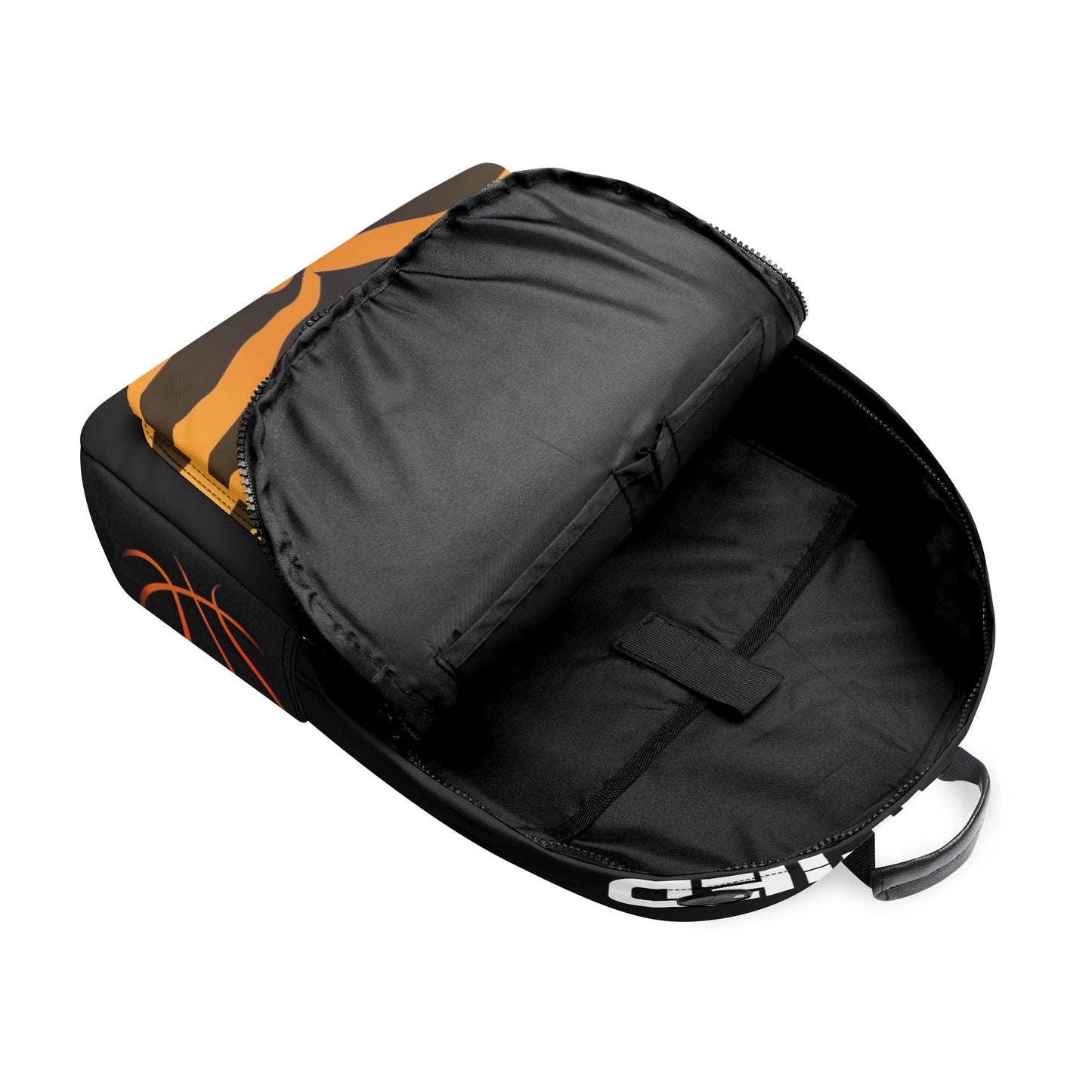 Hoop Lord jr 17 Inch Twill (PU) Leather School Backpack