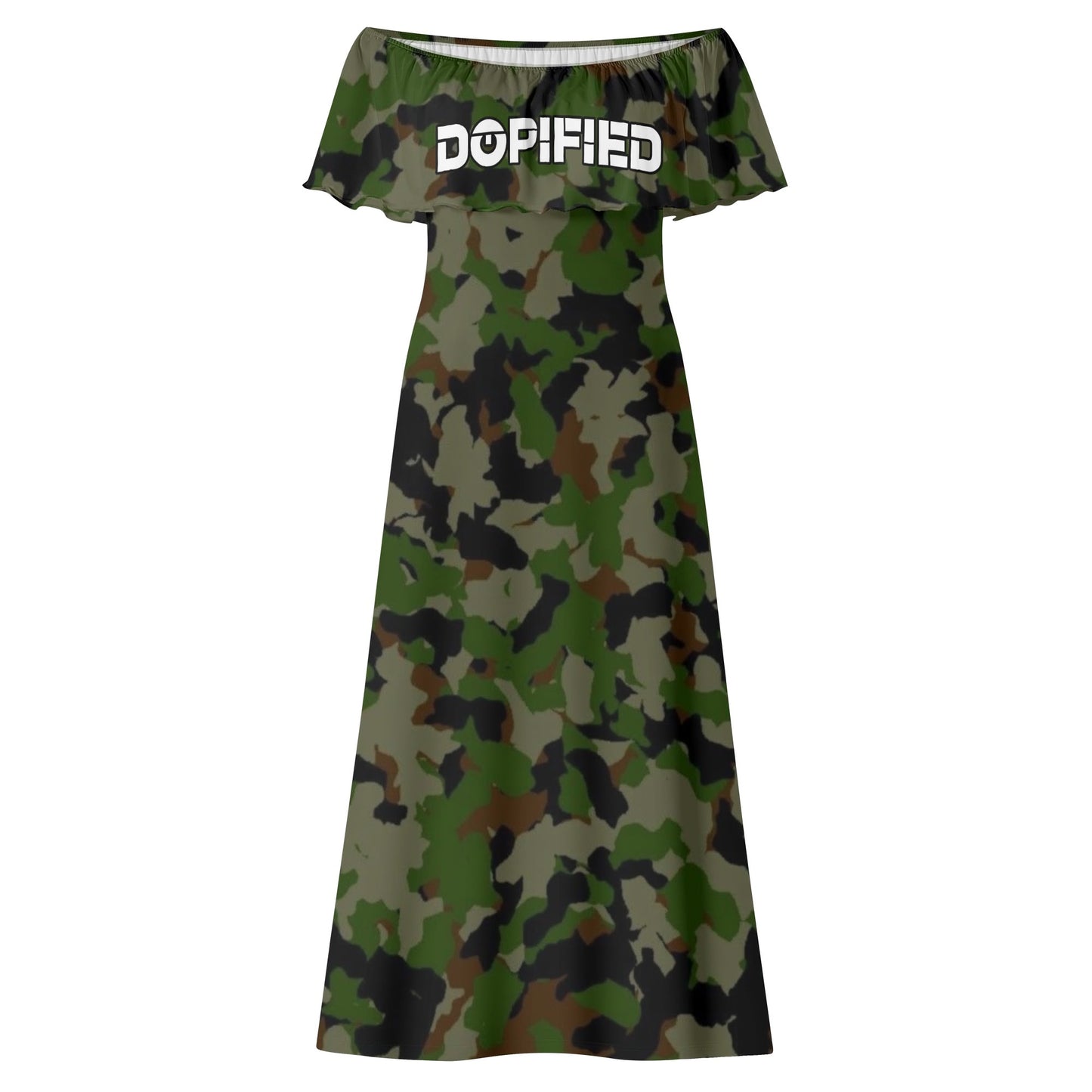 Womens DOPiFiED Off The Shoulder Wrap Long Dress