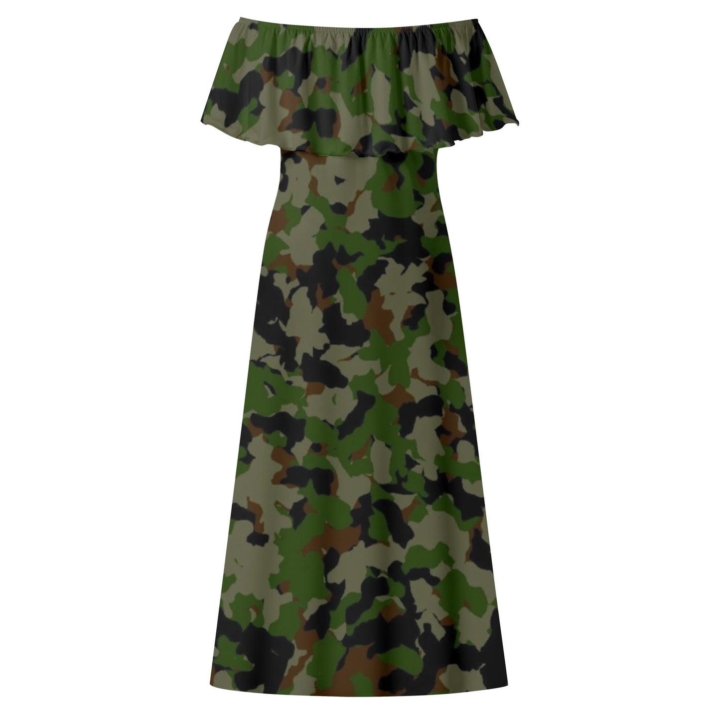 Womens DOPiFiED Off The Shoulder Wrap Long Dress