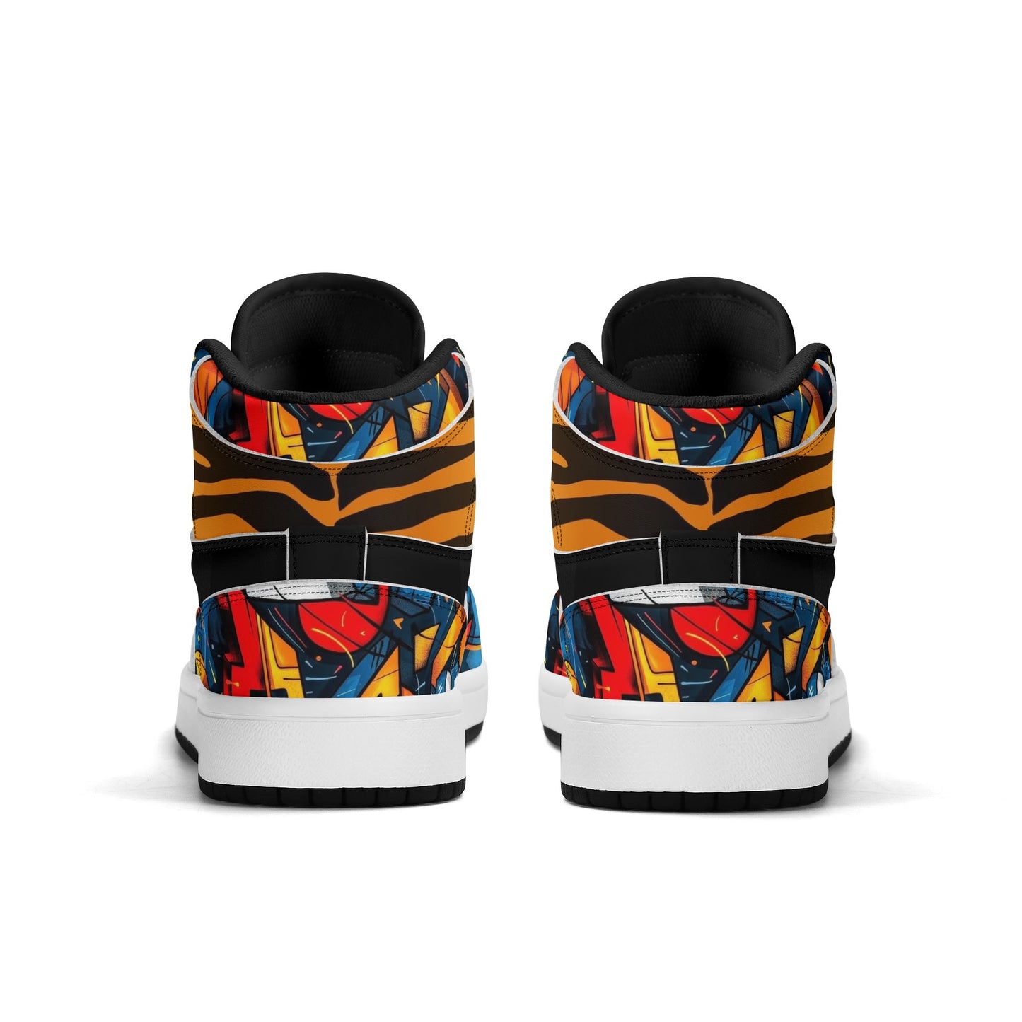 Hoop Lord jr 1s Kids Premium High Top Leather Sneakers