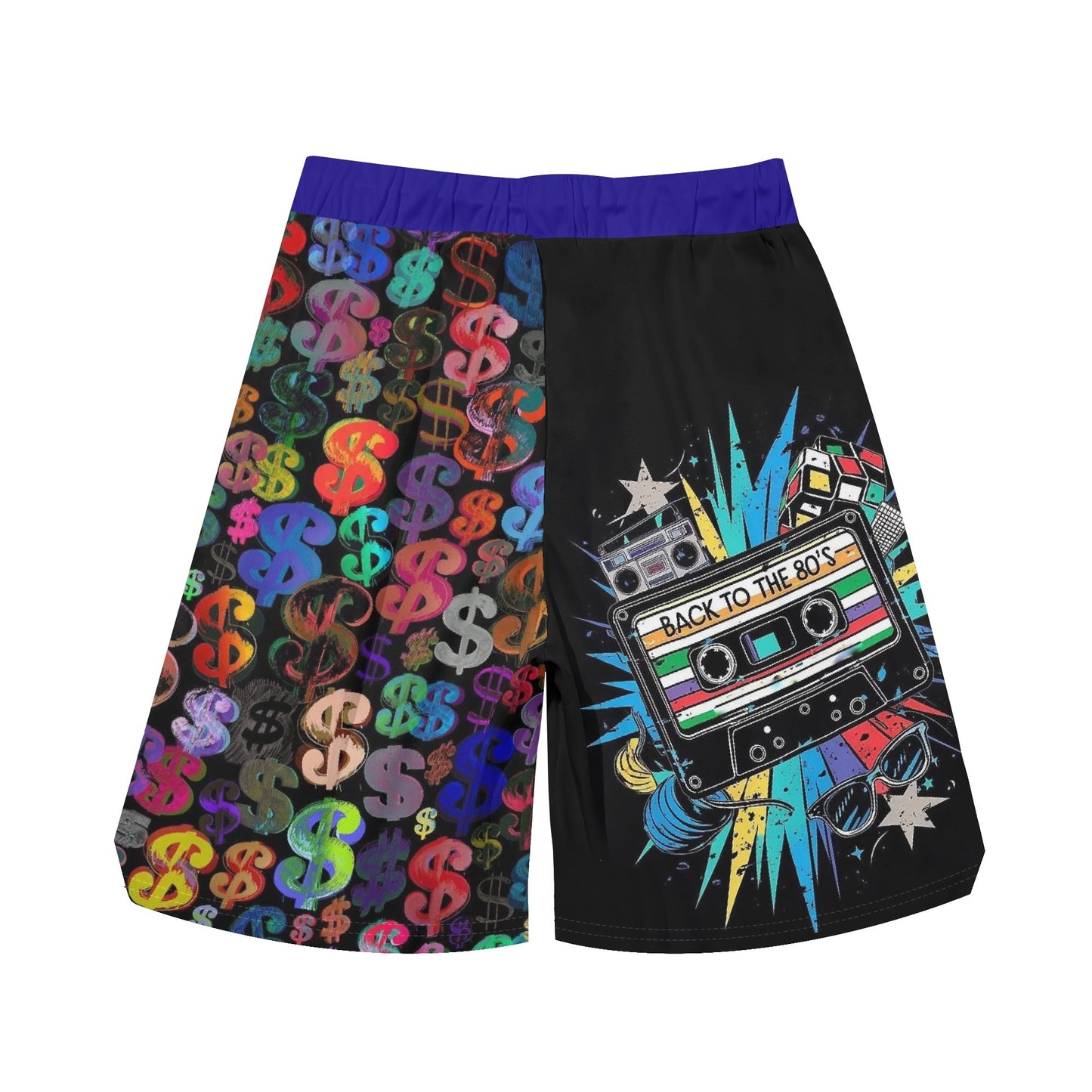 Mens Not Like Us Basketball Mesh Shorts Sea Life Swim Trunks