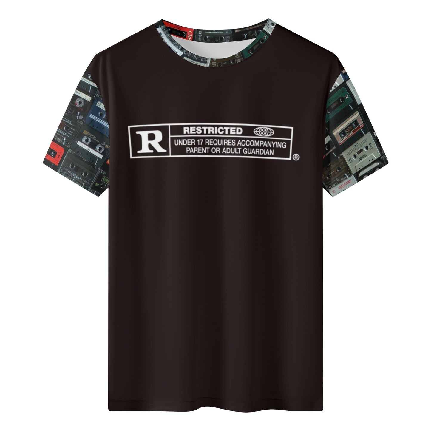 Mens Retro Cassette Hip-Hop Classic T-Shirt