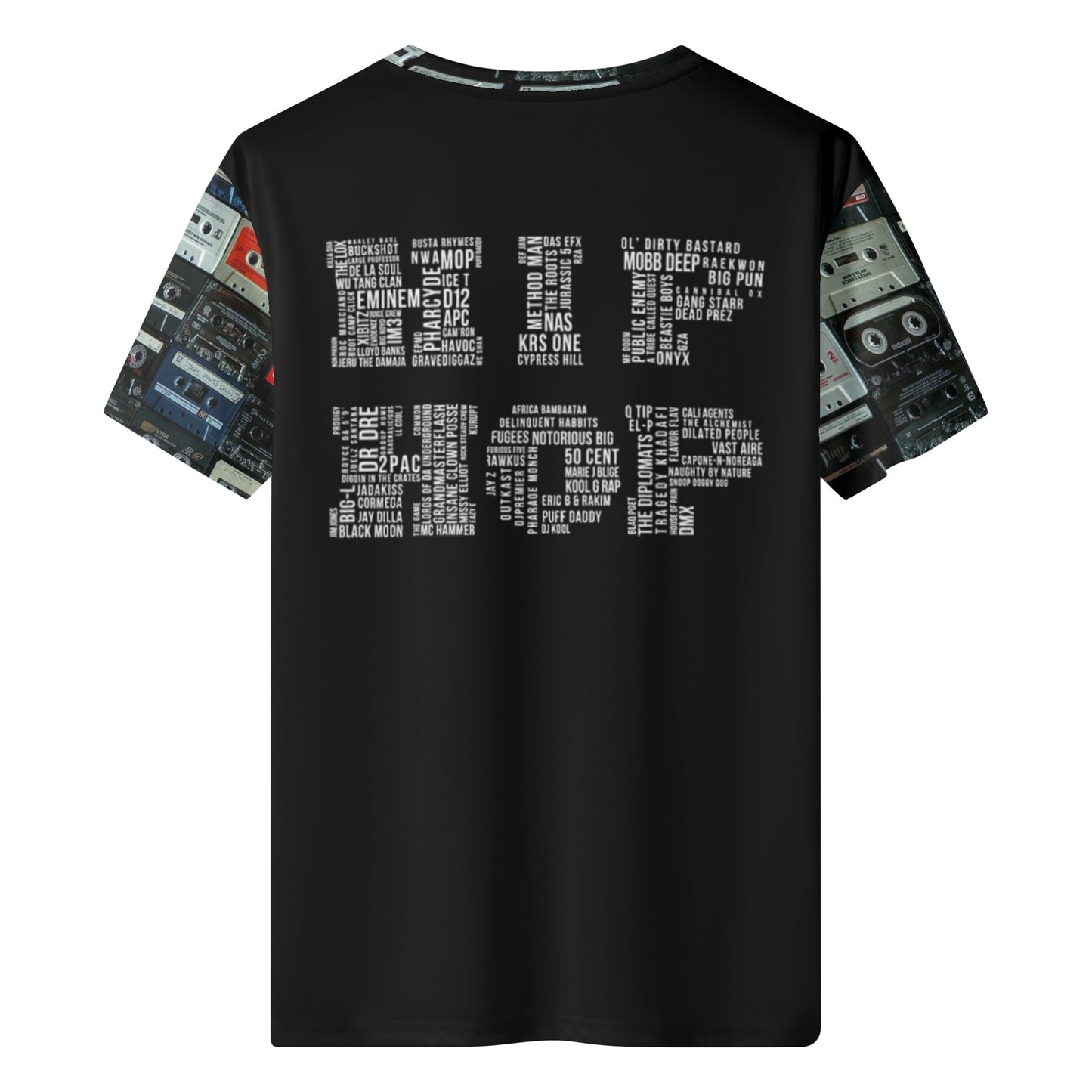 Mens Retro Cassette Hip-Hop Classic T-Shirt