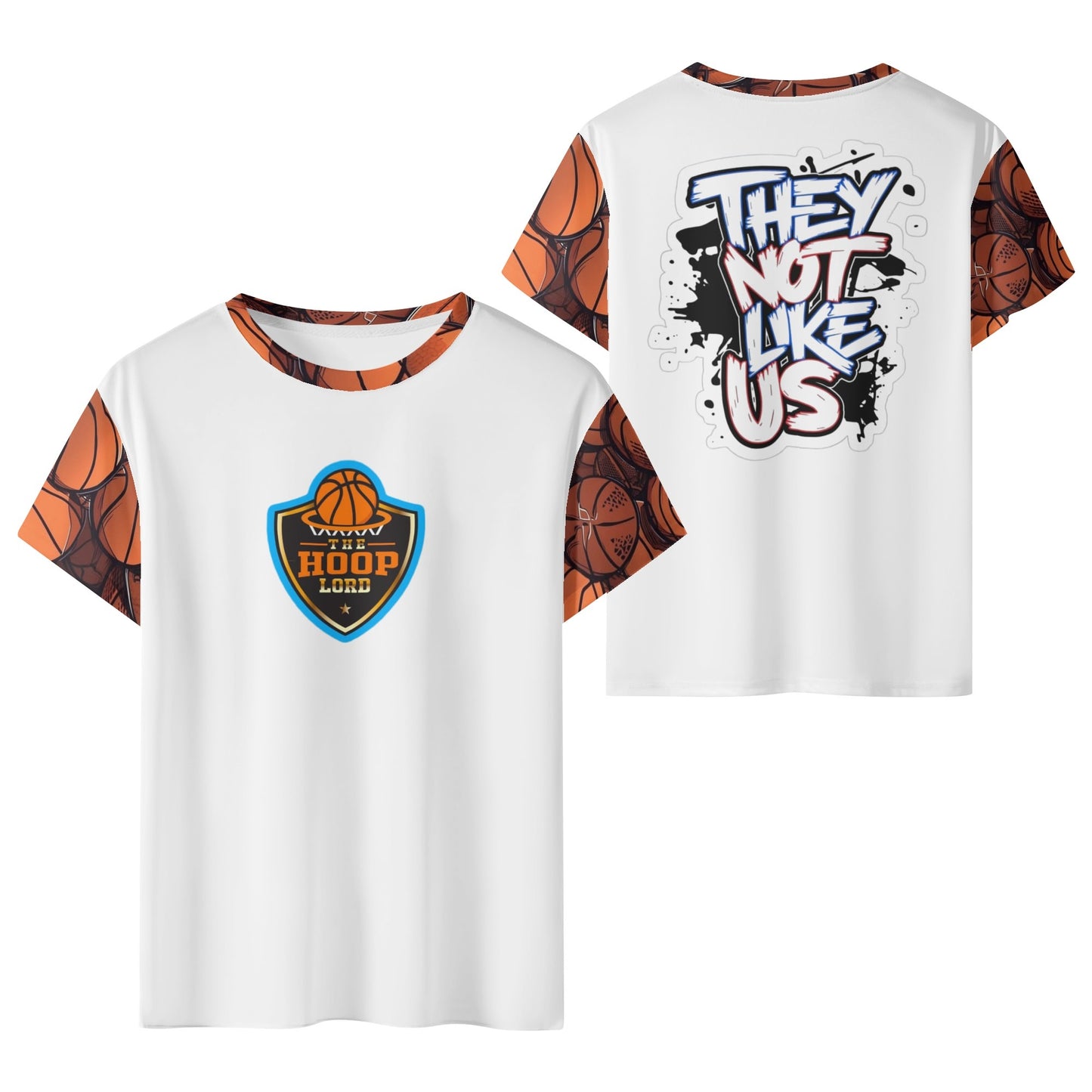 Kids Hoop Lord jr Not Like Us Short Sleeve T-Shirt