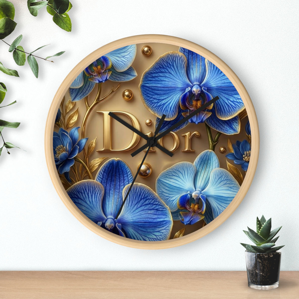 Luxury Brand Dior Wall Clock