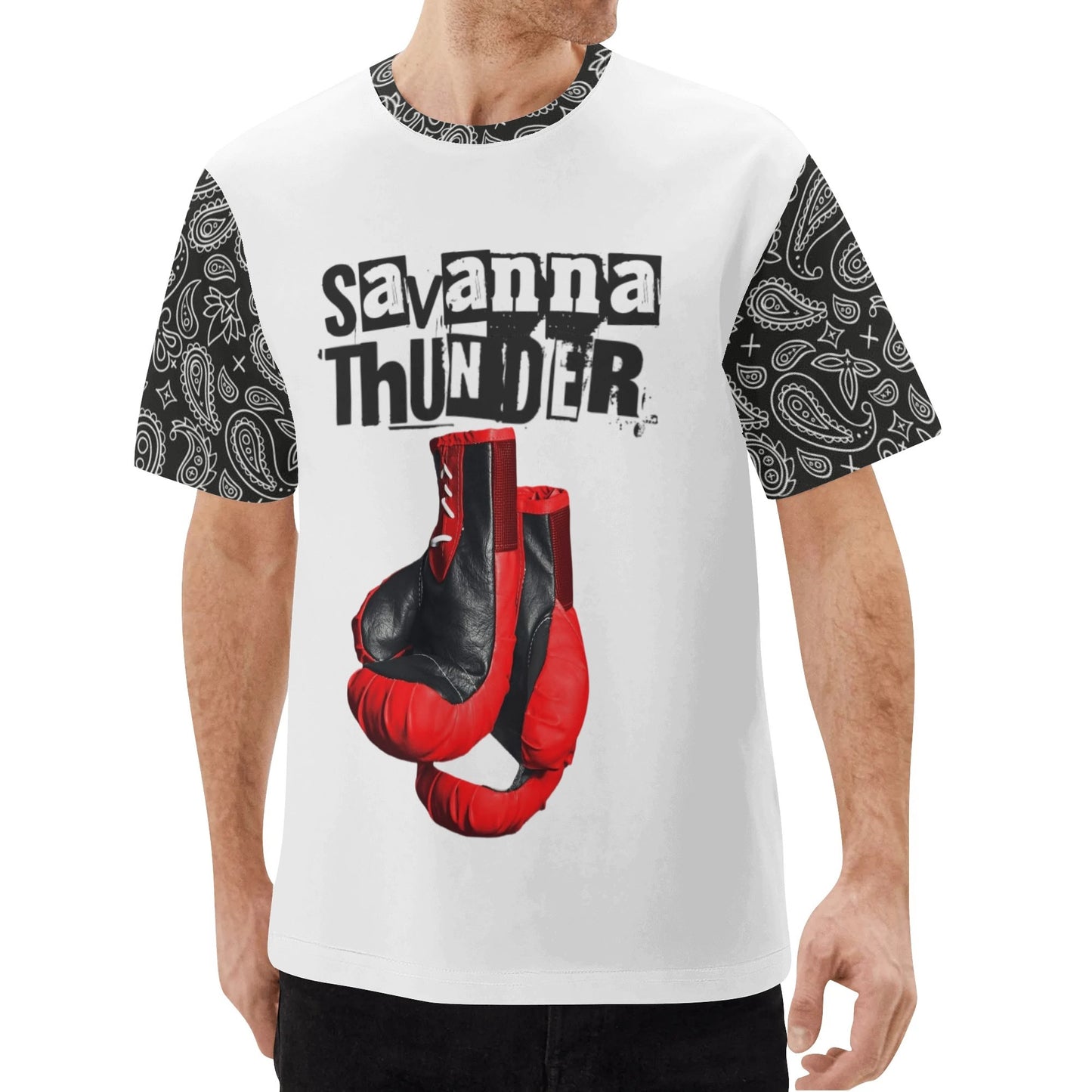 Mens Savanna Thunder African Boxer Classic T-Shirt