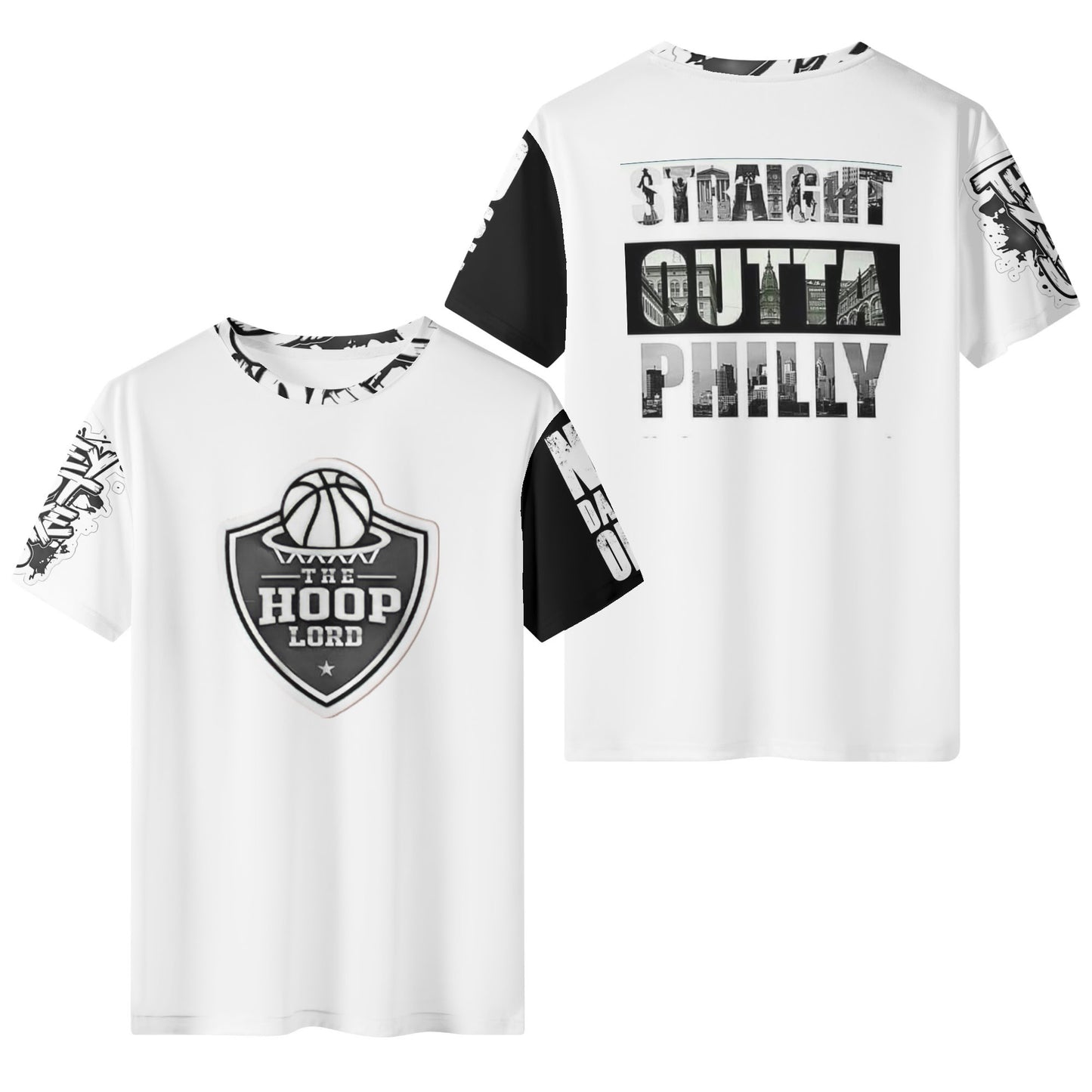 Mens Hoop Lord Straight Out Of PHiLLY Classic T-Shirt