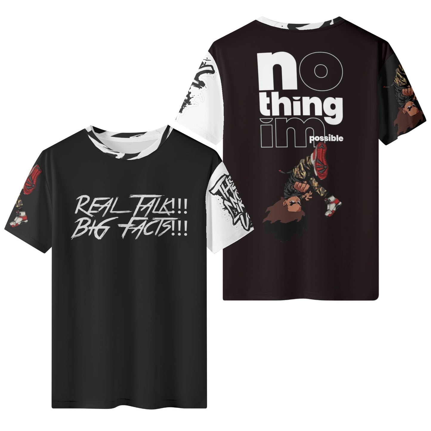 Mens RealTalk BigFacts, Im Possible Classic T-Shirt
