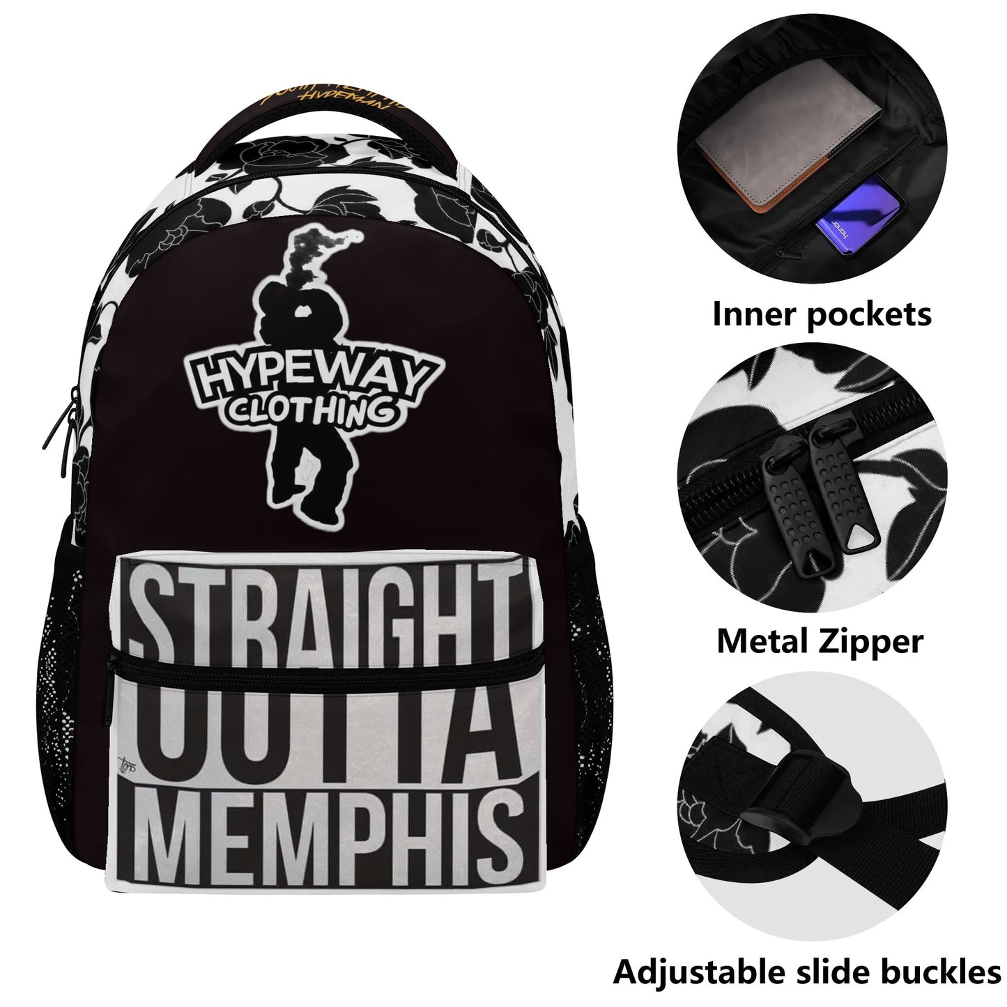 New 15 Inch HYPEway Casual Style School Backpack