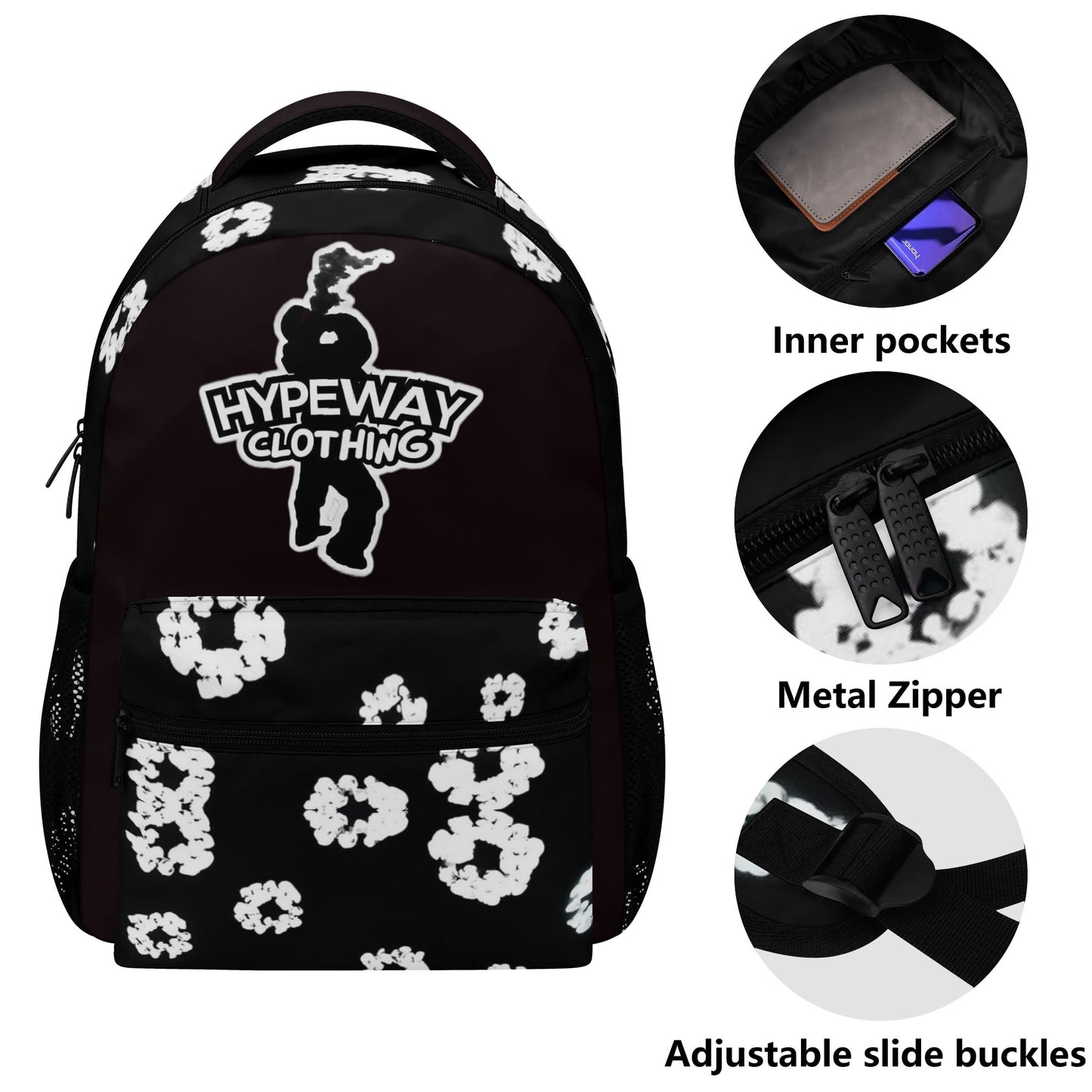 New HypeWay Floral Casual Style School Backpack