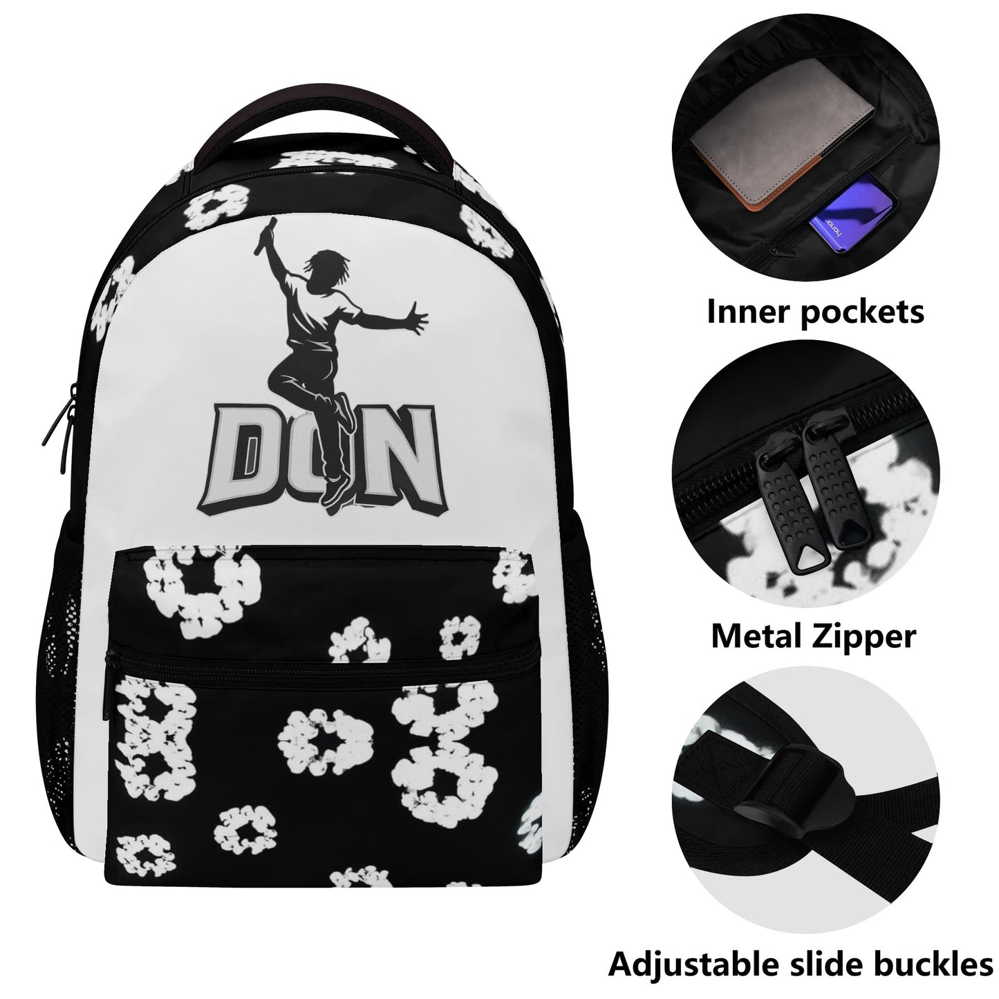 New 15 Inch Don Skii Casual Style School Backpack