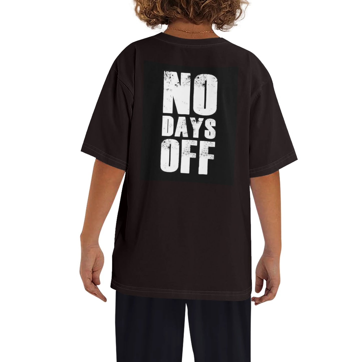 Childrens Hoop Lord jr Loose Fit Short Sleeve T-Shirt Pull on Tees