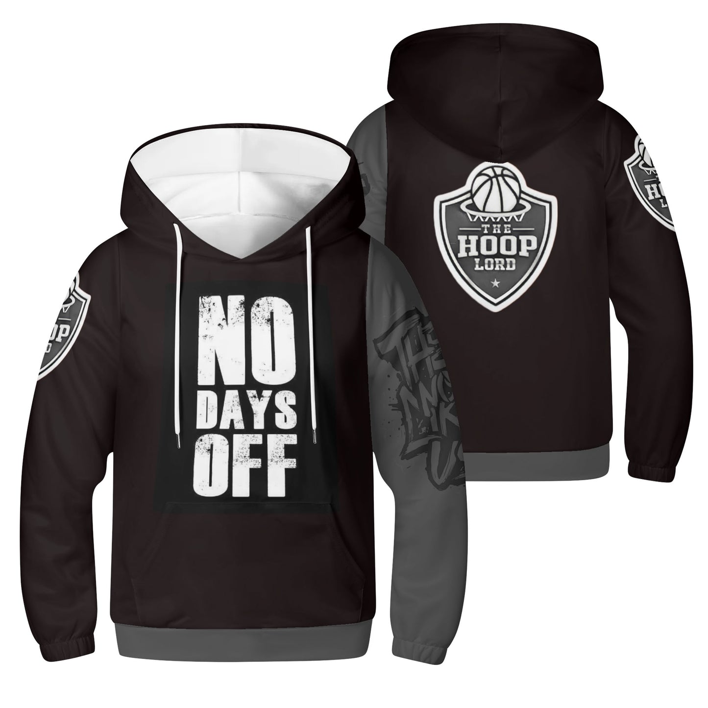 Hoop Lord jr Youth Lightweight No Days Off Hoodie Sweatshirt
