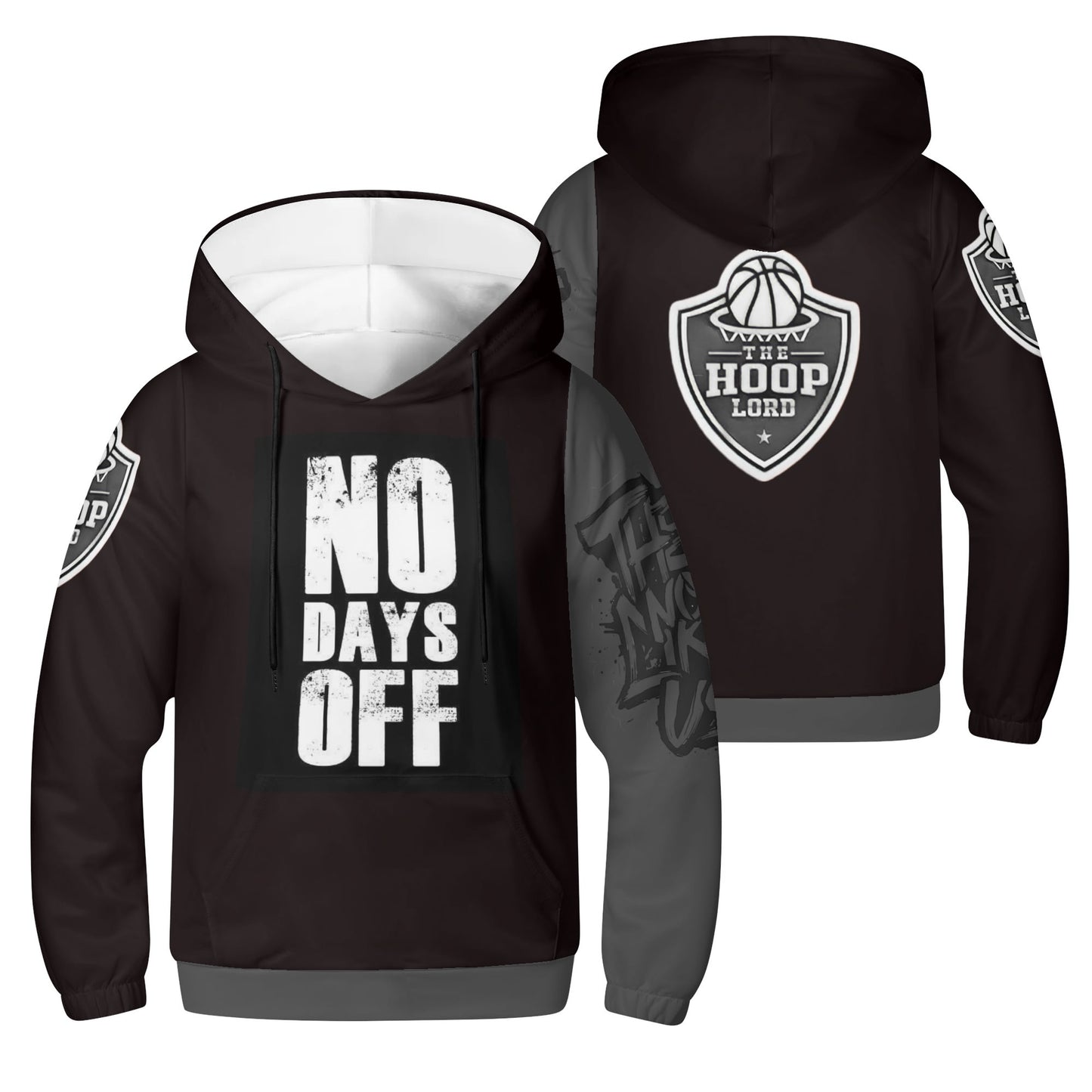 Hoop Lord jr Youth Lightweight No Days Off Hoodie Sweatshirt