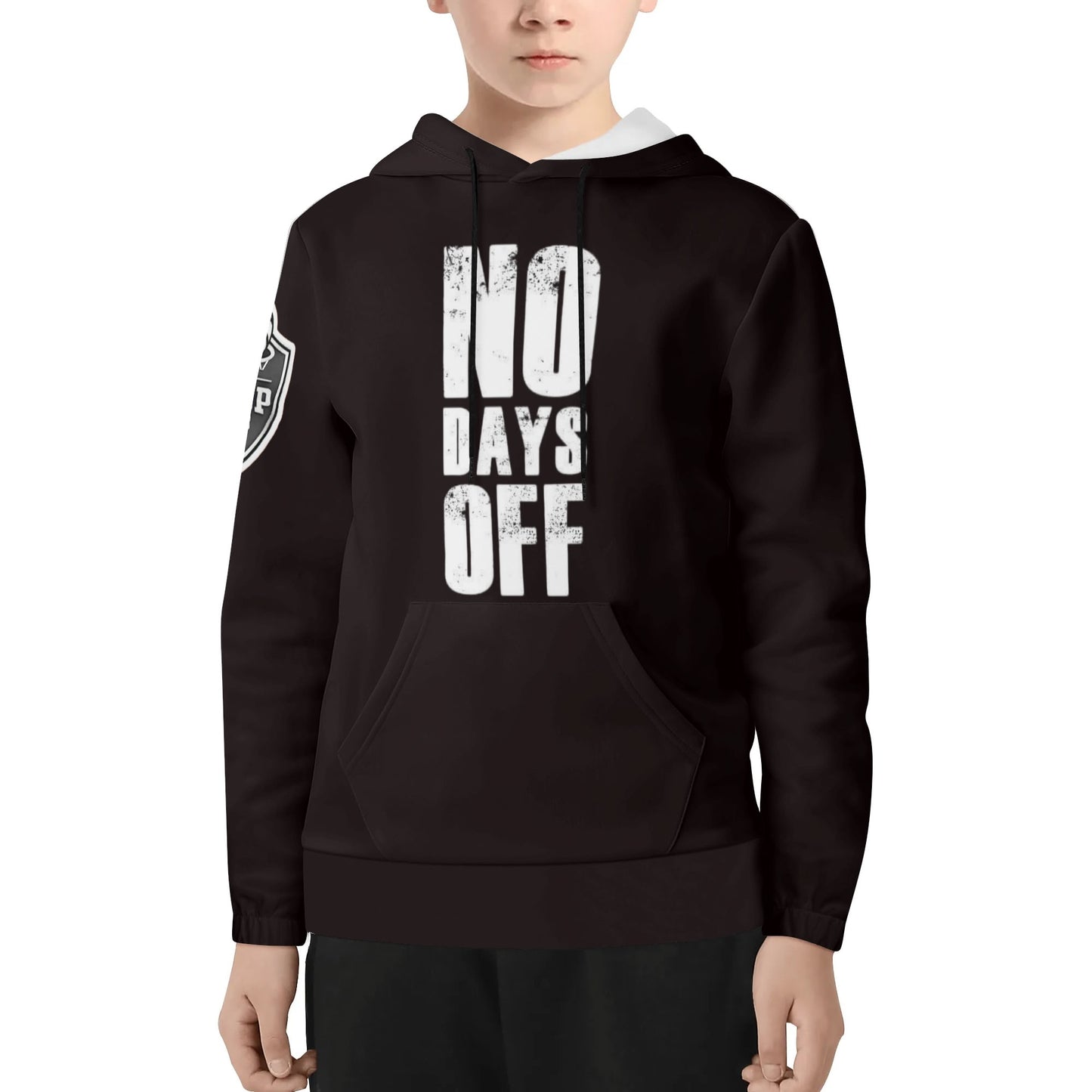 Hoop Lord jr No days Off 2nd version Youth Lightweight  Hoodie Sweatshirt