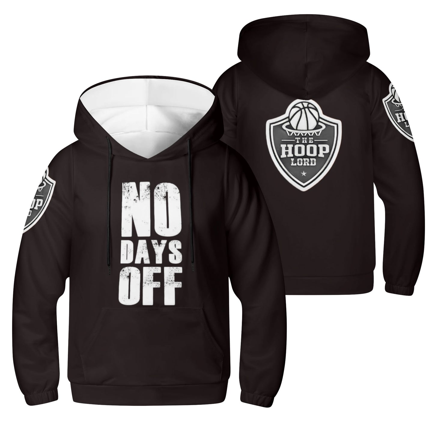 Hoop Lord jr No days Off 2nd version Youth Lightweight  Hoodie Sweatshirt