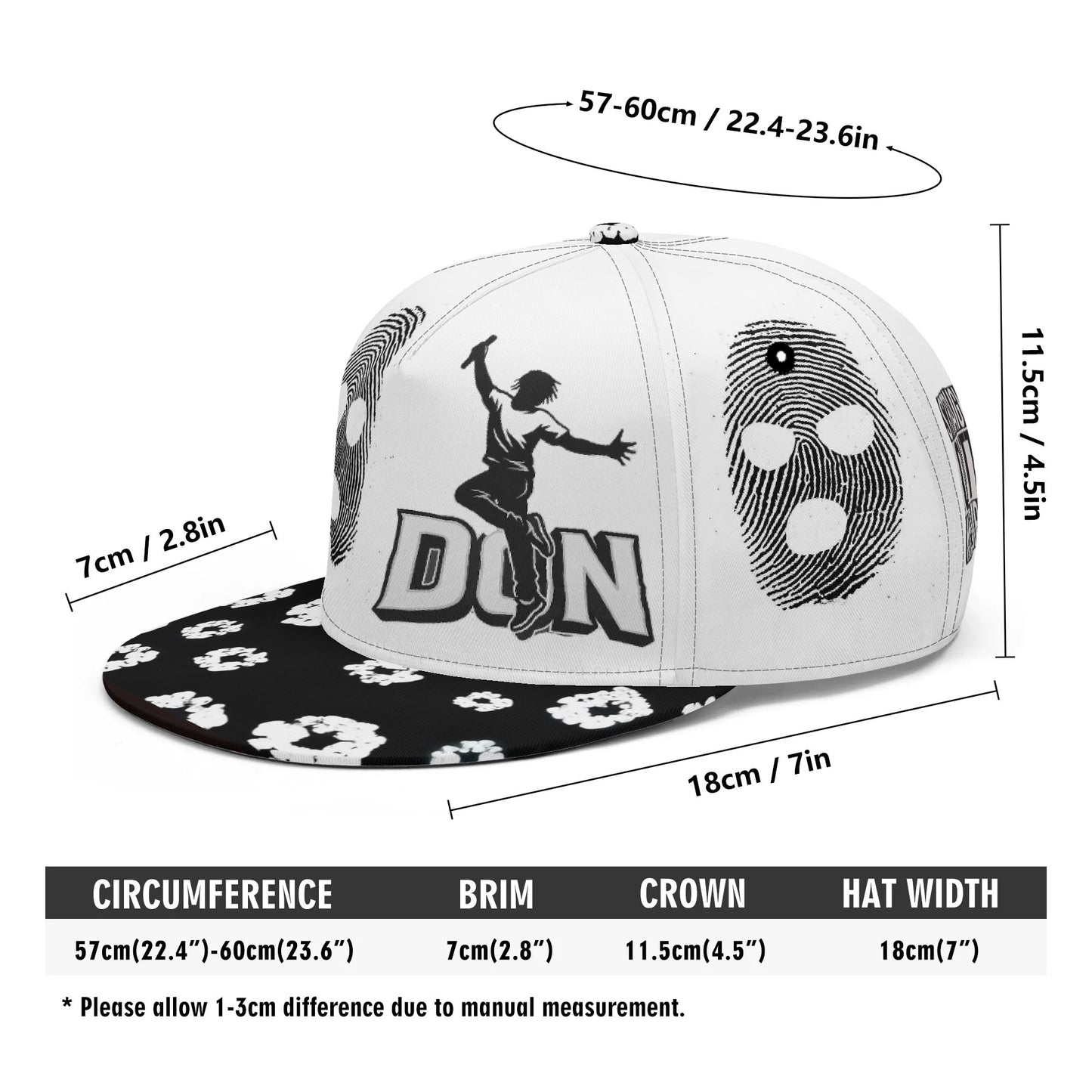 DON Skii Straight Outta Memphis Classic Snapback