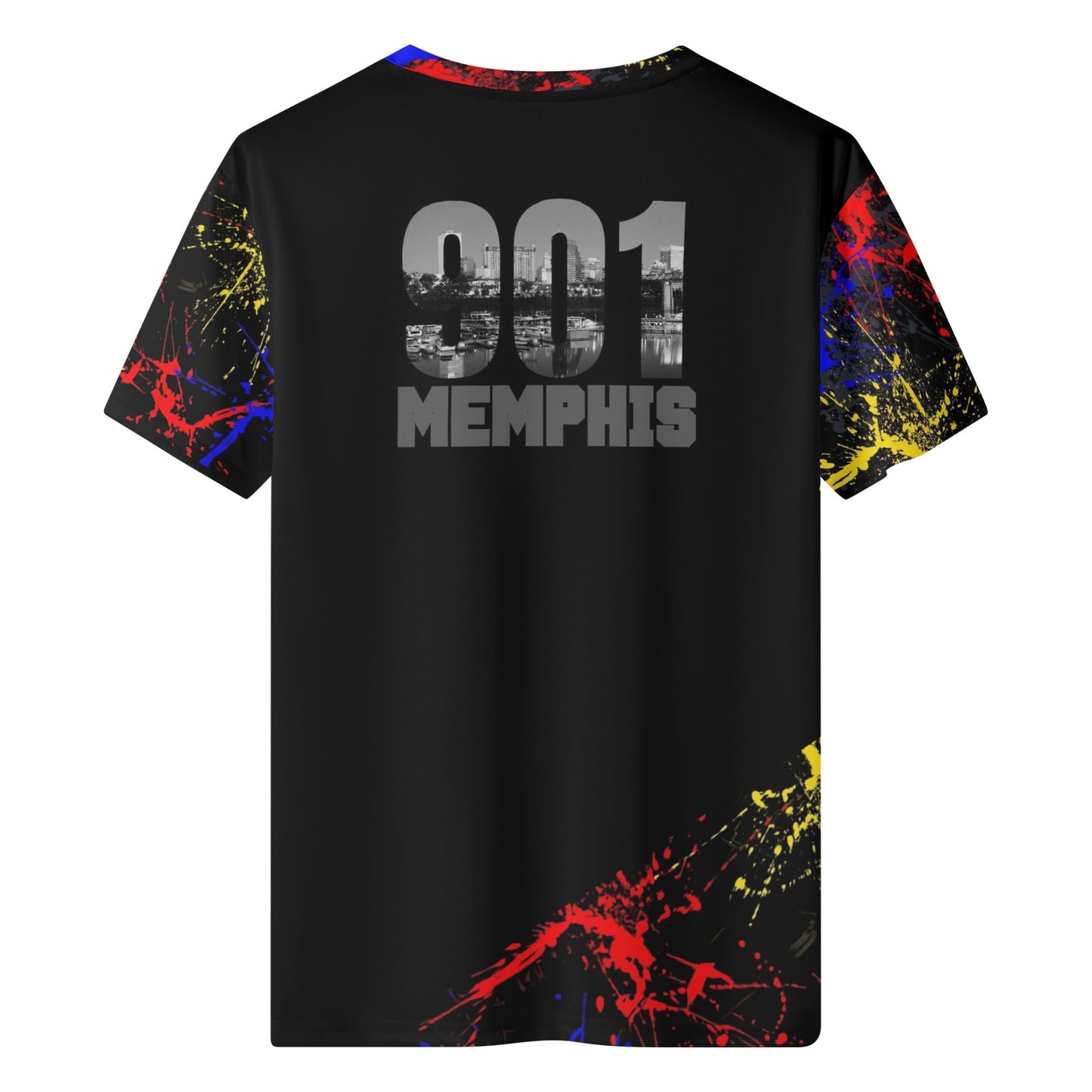 Mens DON Skii Viral Paint Splash n Drip Classic T-Shirt