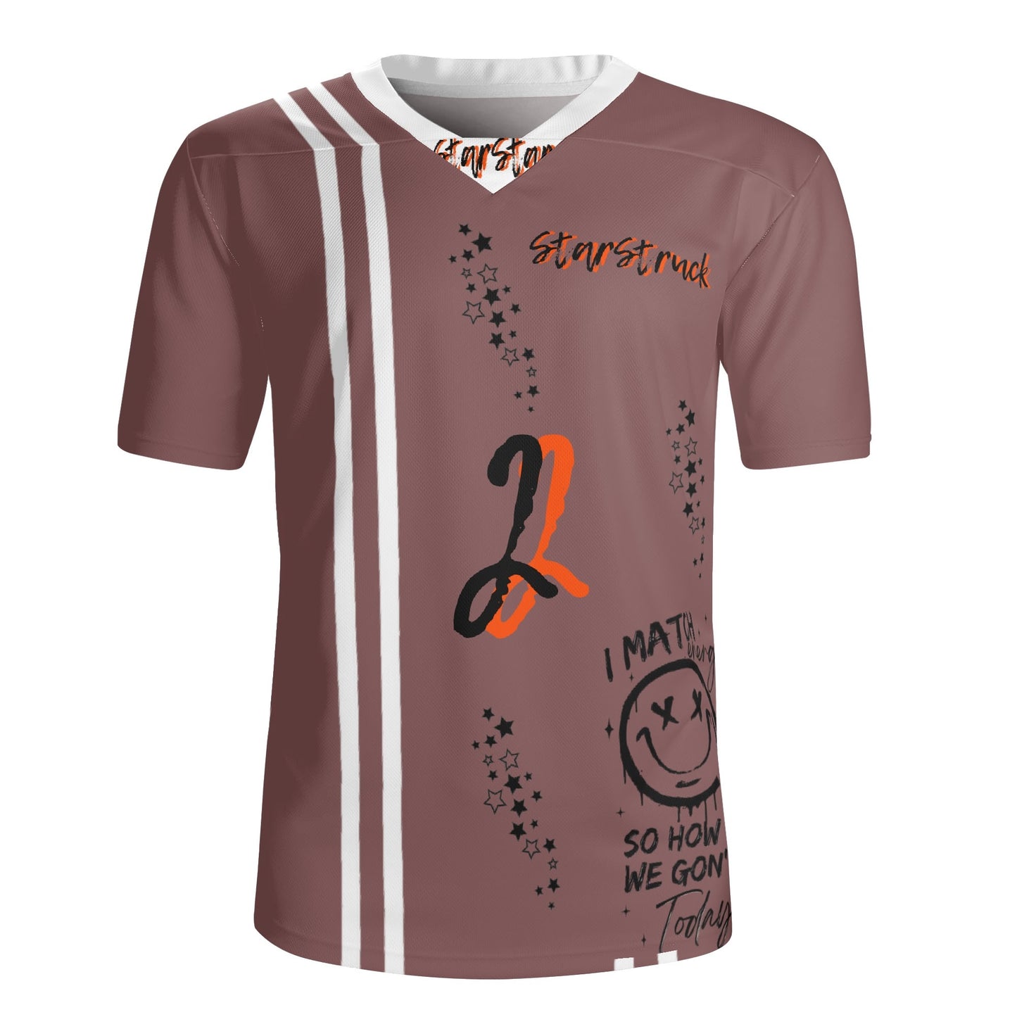 Mens All Over Print Football Rugby Jersey