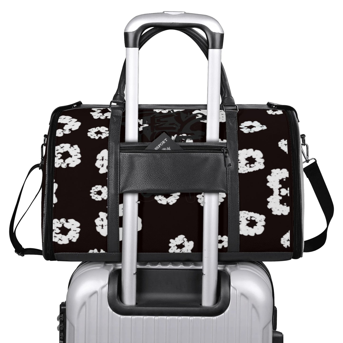 901 Leather Duffle Bag Foldable Travel Bag