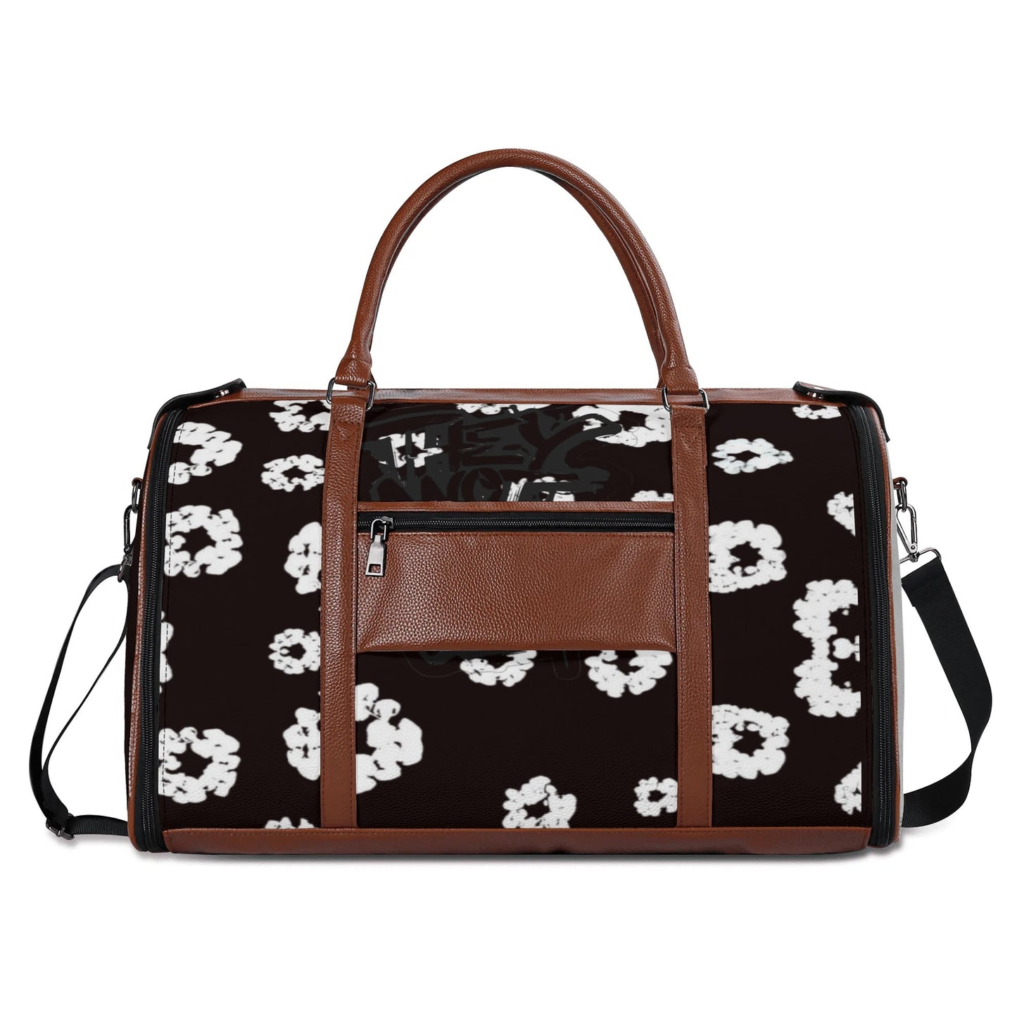 901 Leather Duffle Bag Foldable Travel Bag