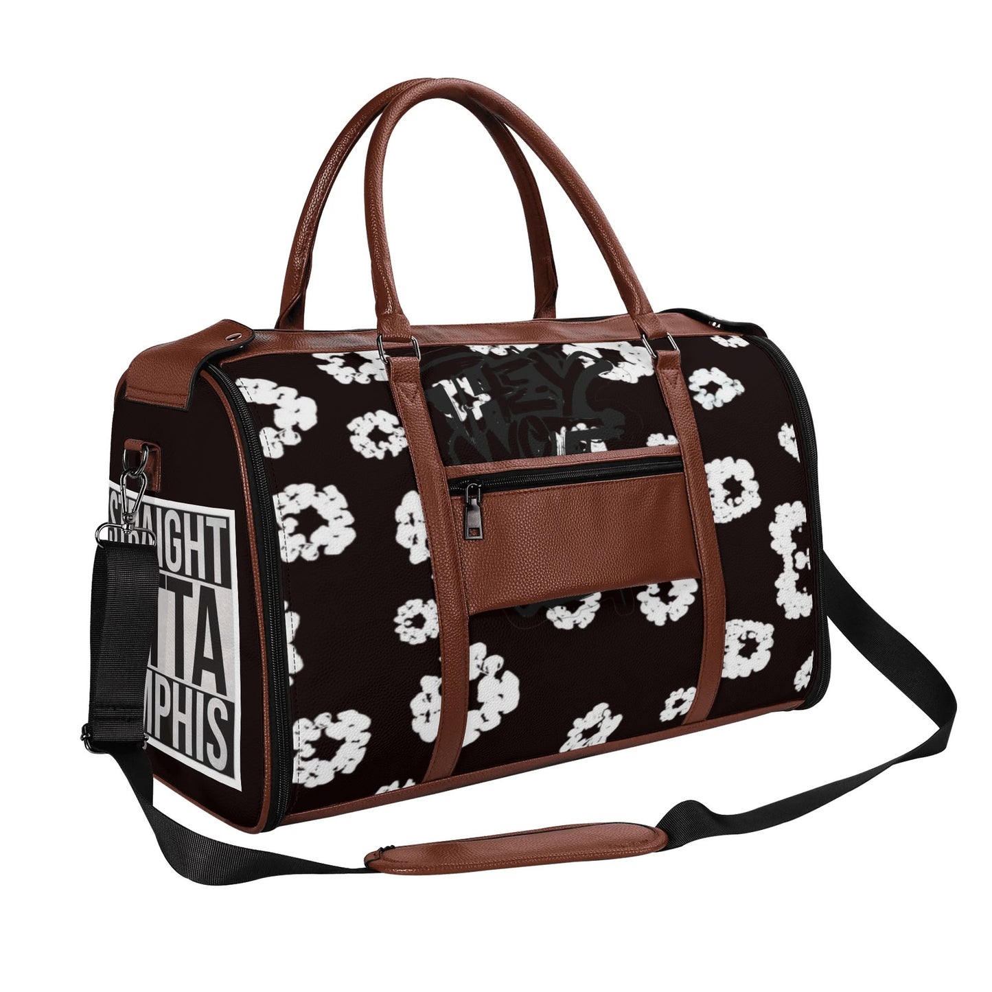 901 Leather Duffle Bag Foldable Travel Bag