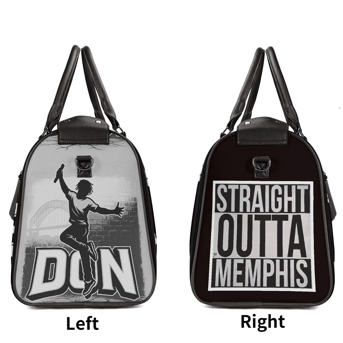 901 Leather Duffle Bag Foldable Travel Bag