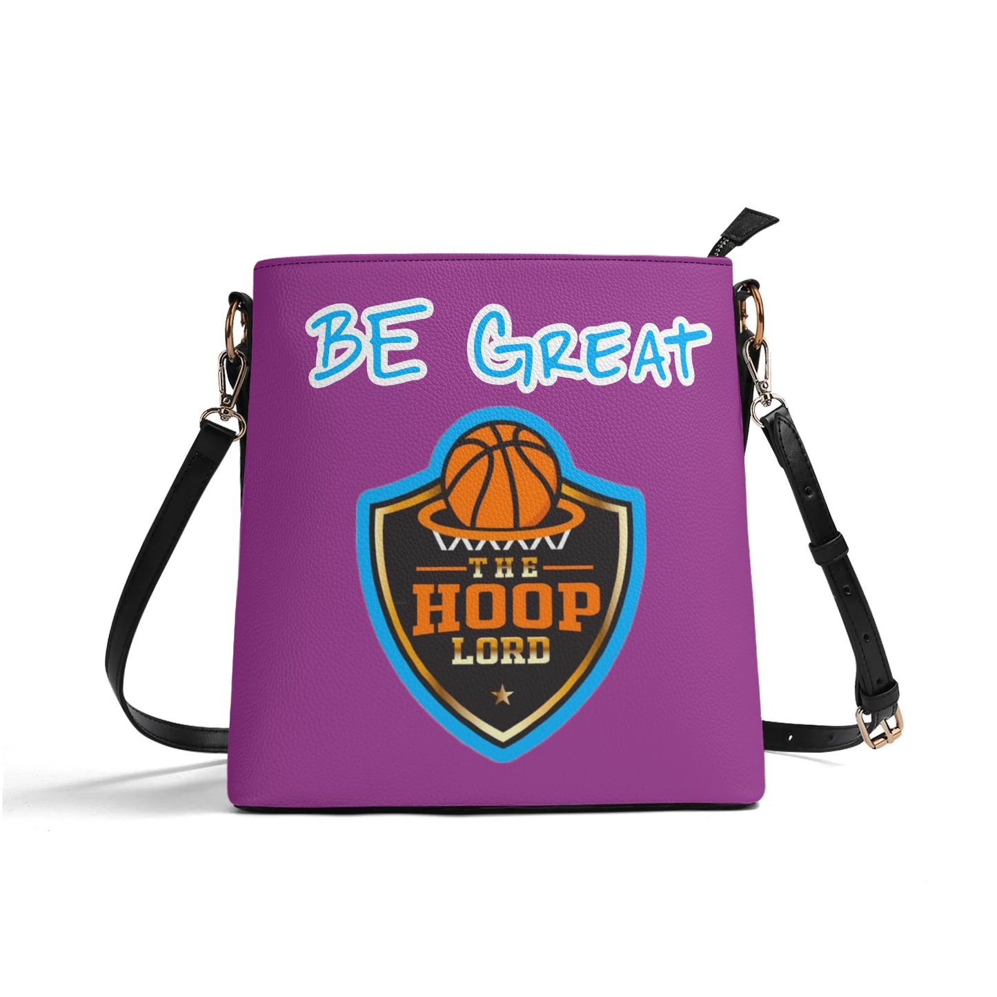 Hoop Lord Jr Womens PU Bucket Bag Shoulder Bag