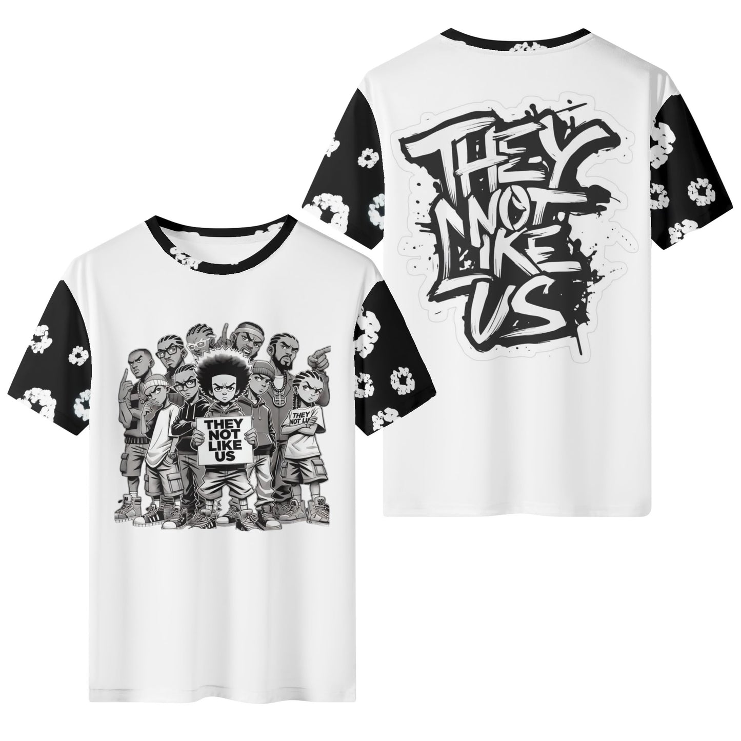 Mens  Not Like Us, Viral  Floral Classic T-Shirt