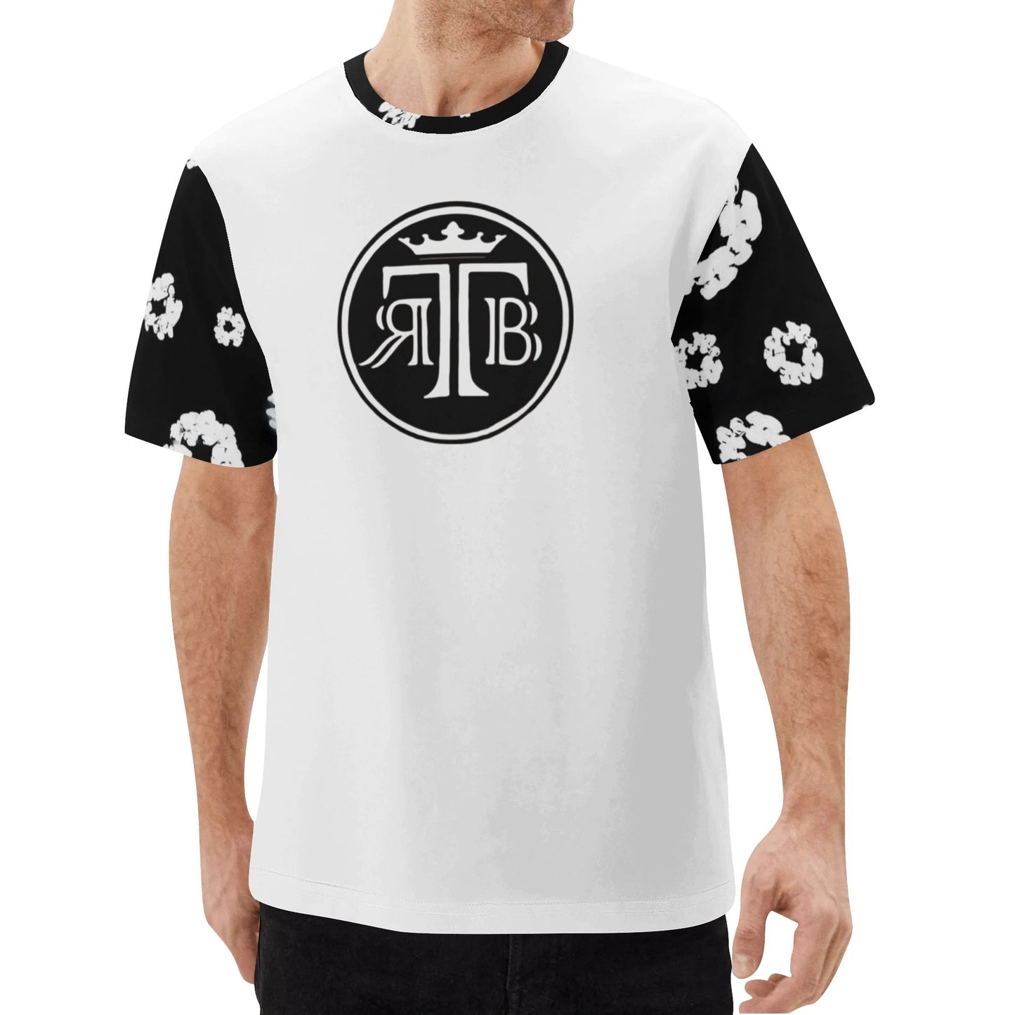 Rare Breed Mike Mens Viral Floral Classic T-Shirt