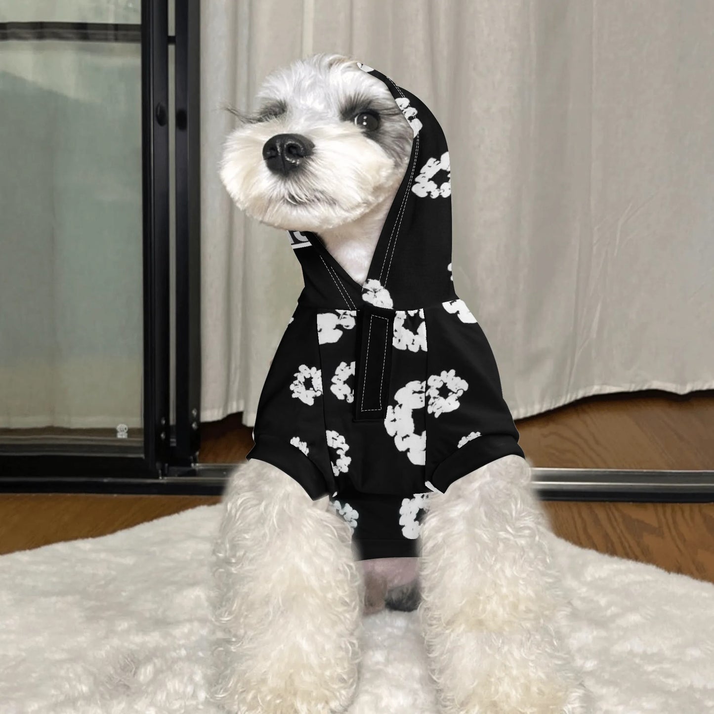 901 Memphis 4 Leg Outfit Pet Pullover Hoodie