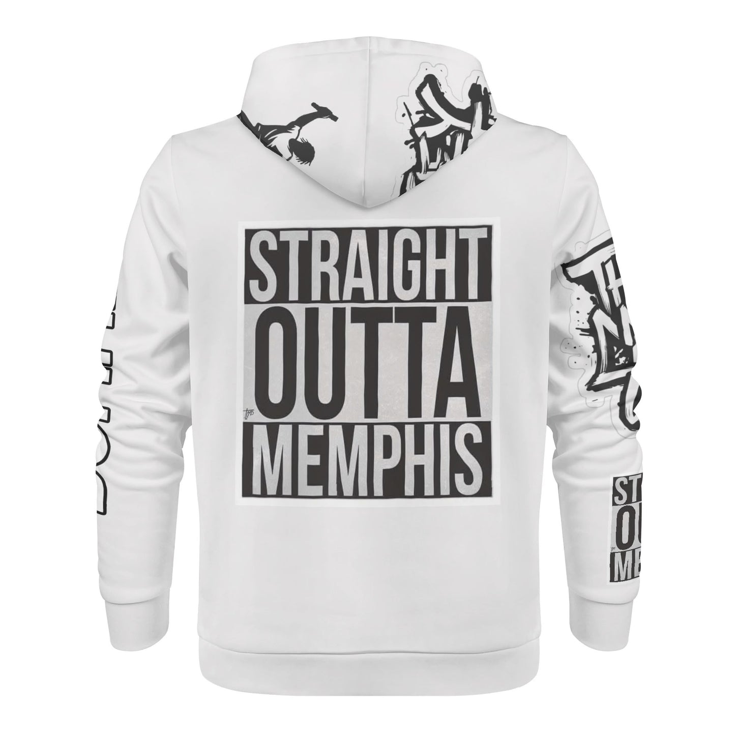 Mens DON They Not Like US Classic Zip Up Hoodie Warm Jacket