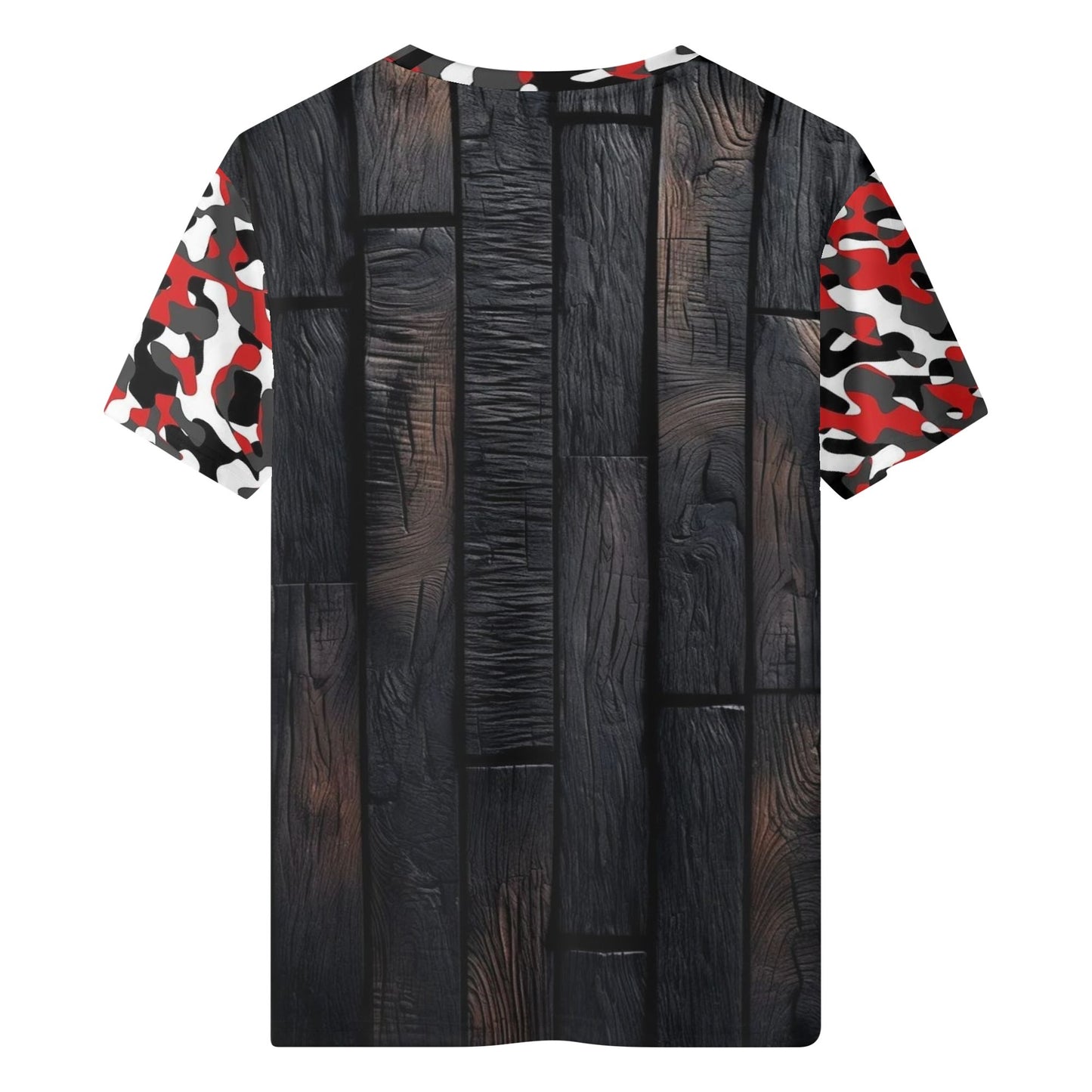 Mens SkateGOD Camo/Wood Floor Classic T-Shirt
