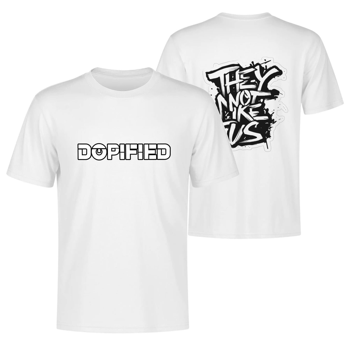 DOPiFiED They not like US Unisex Crew Neck Short Sleeve T Shirt