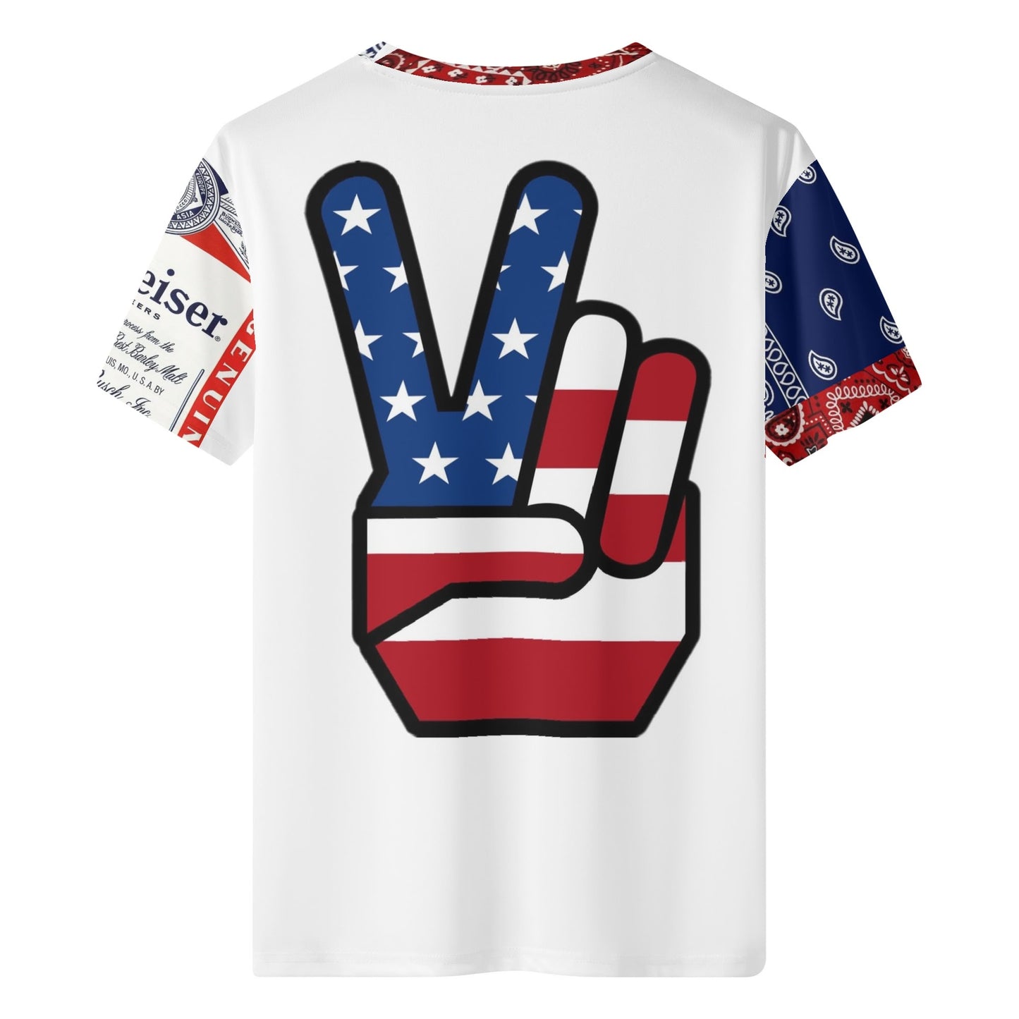 Mens Classic Beer Bandana T-Shirt