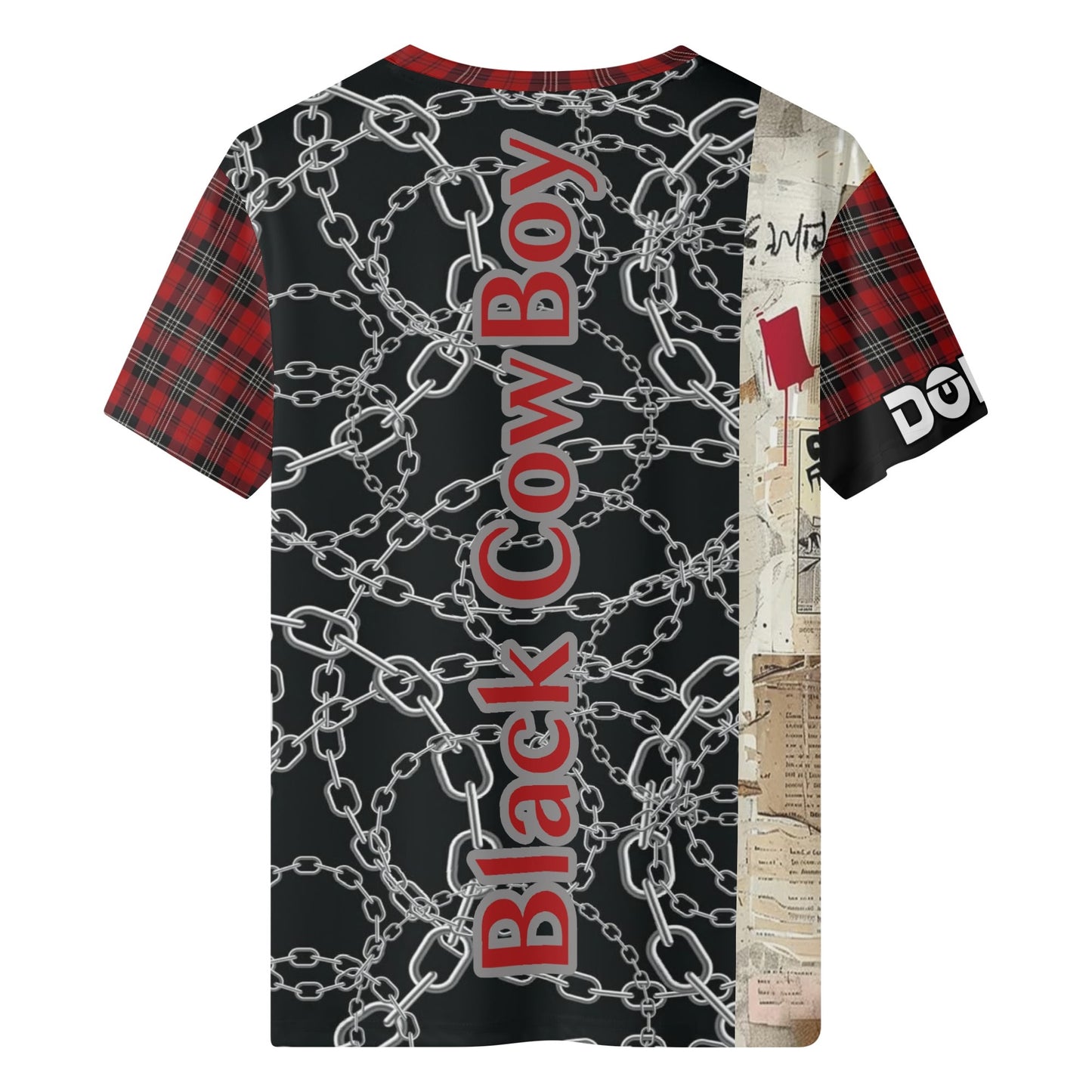 Mens DOPiFiED Black Cowboy 2 Edition Classic T-Shirt